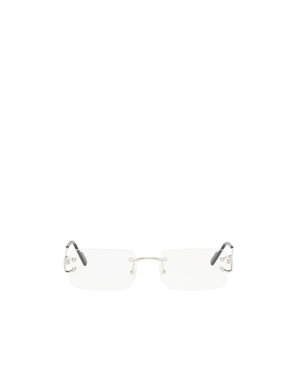 Cartier White Core Range Frameless Plano Lenses for men