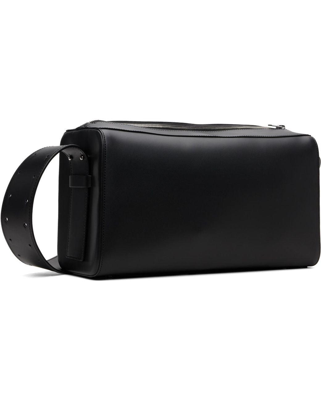 HELIOT EMIL Black Vega Shoulder Bag for men