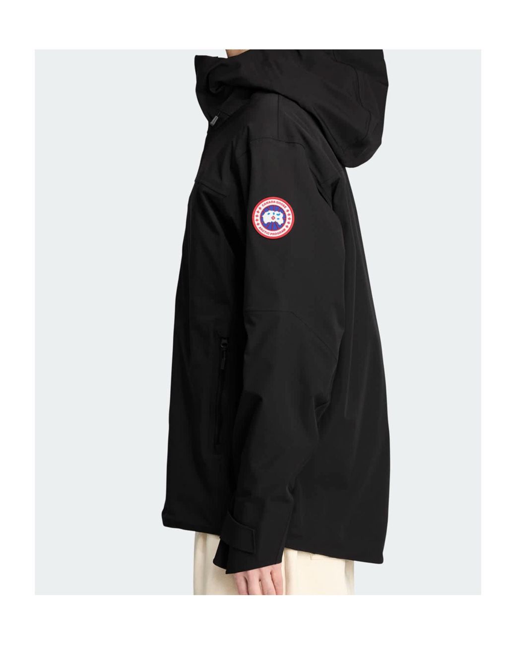 Canada Goose Black Rupert Rain Jacket for men