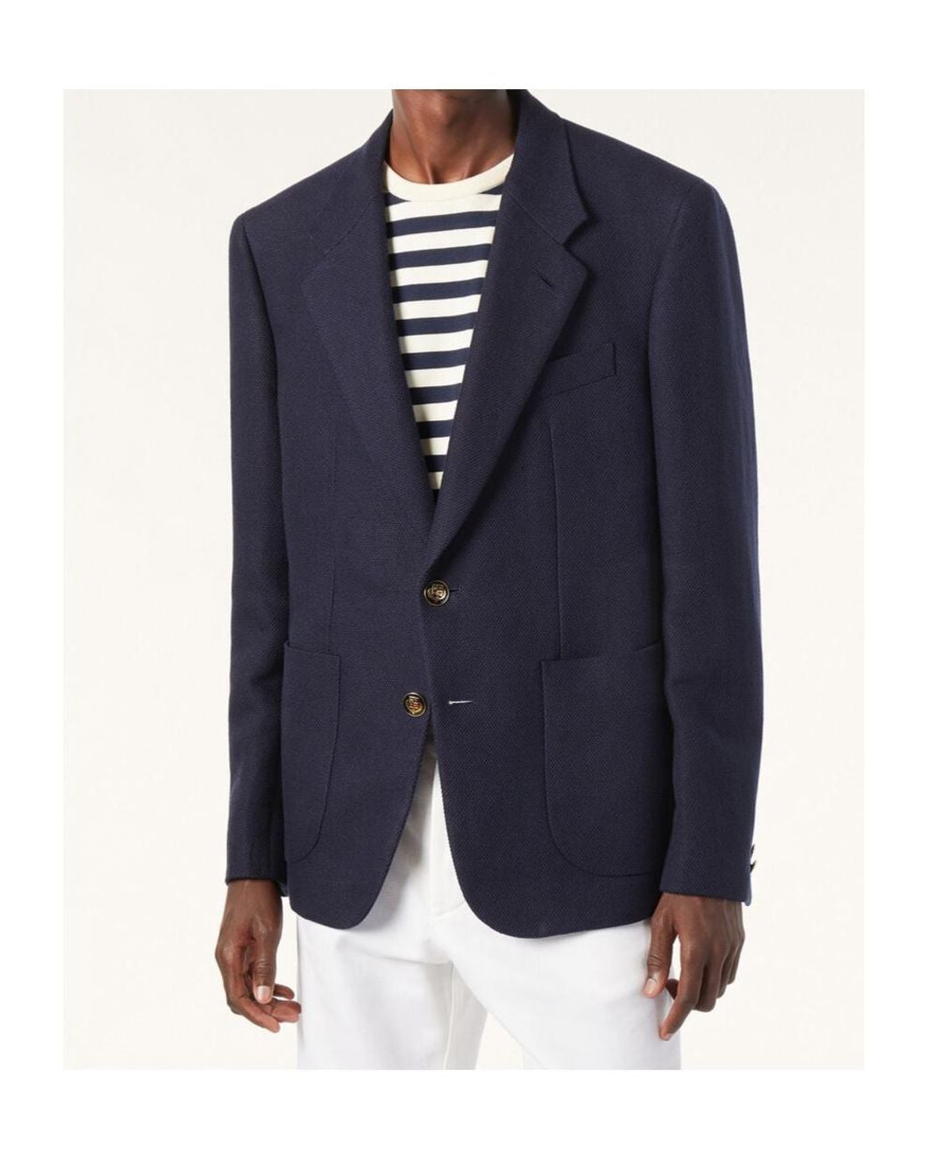 Loro Piana Blue Hedland Blazer for men