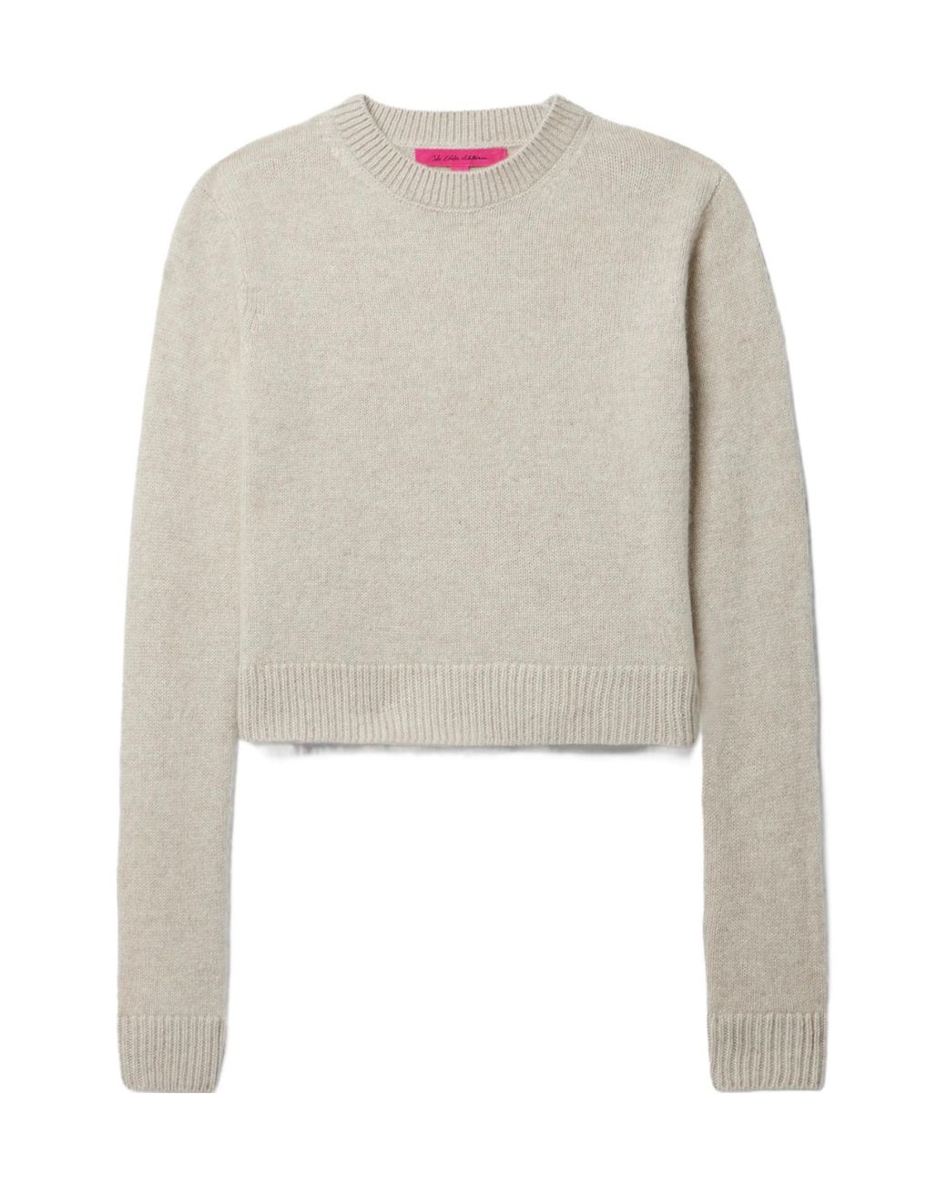The Elder Statesman White Cashmere Sweater