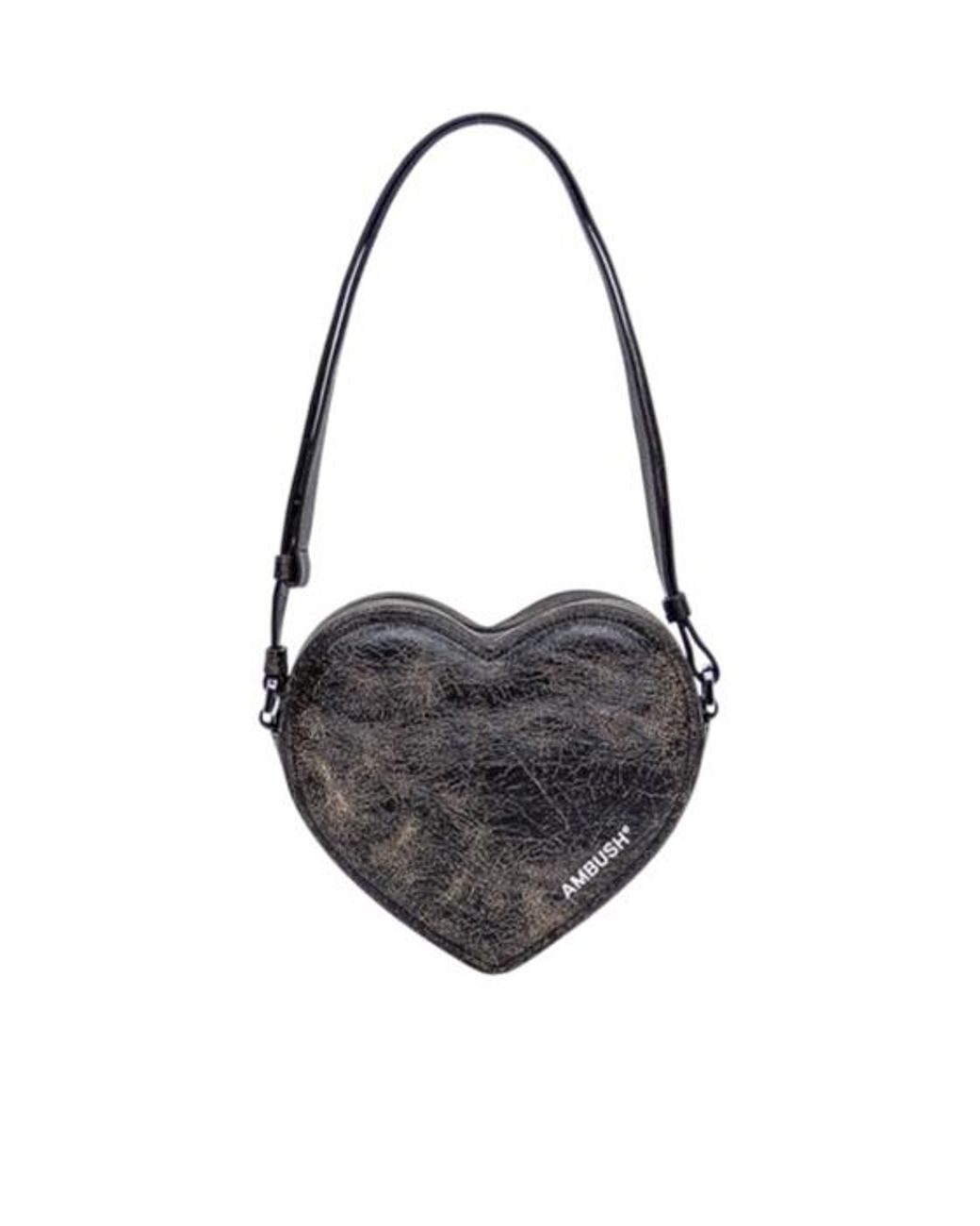 Ambush Black Heart Shoulder Bag
