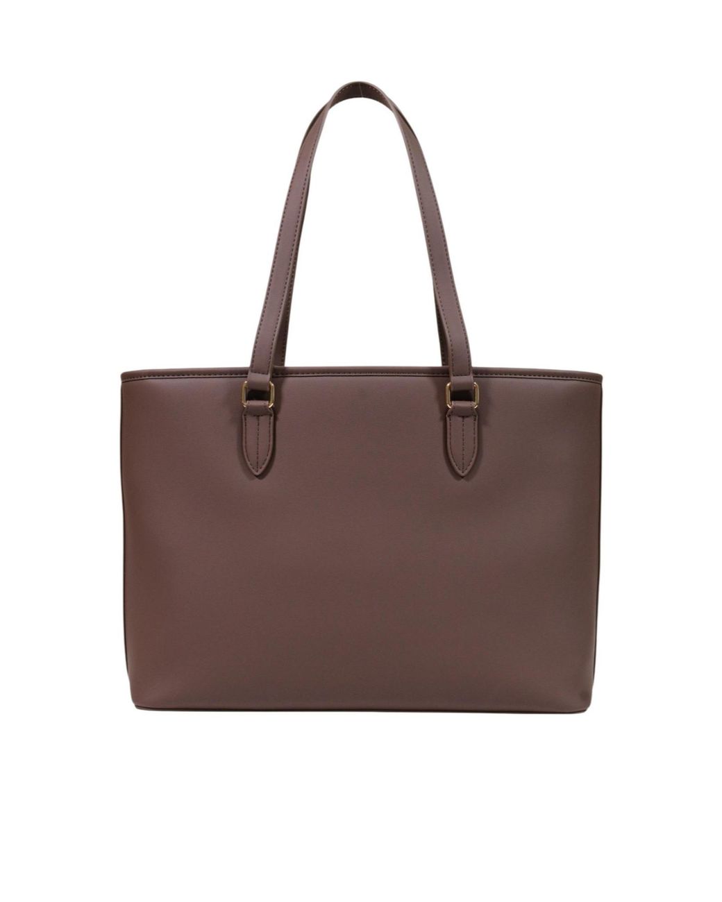 Moschino Brown Double-Handled Shoulder Bag