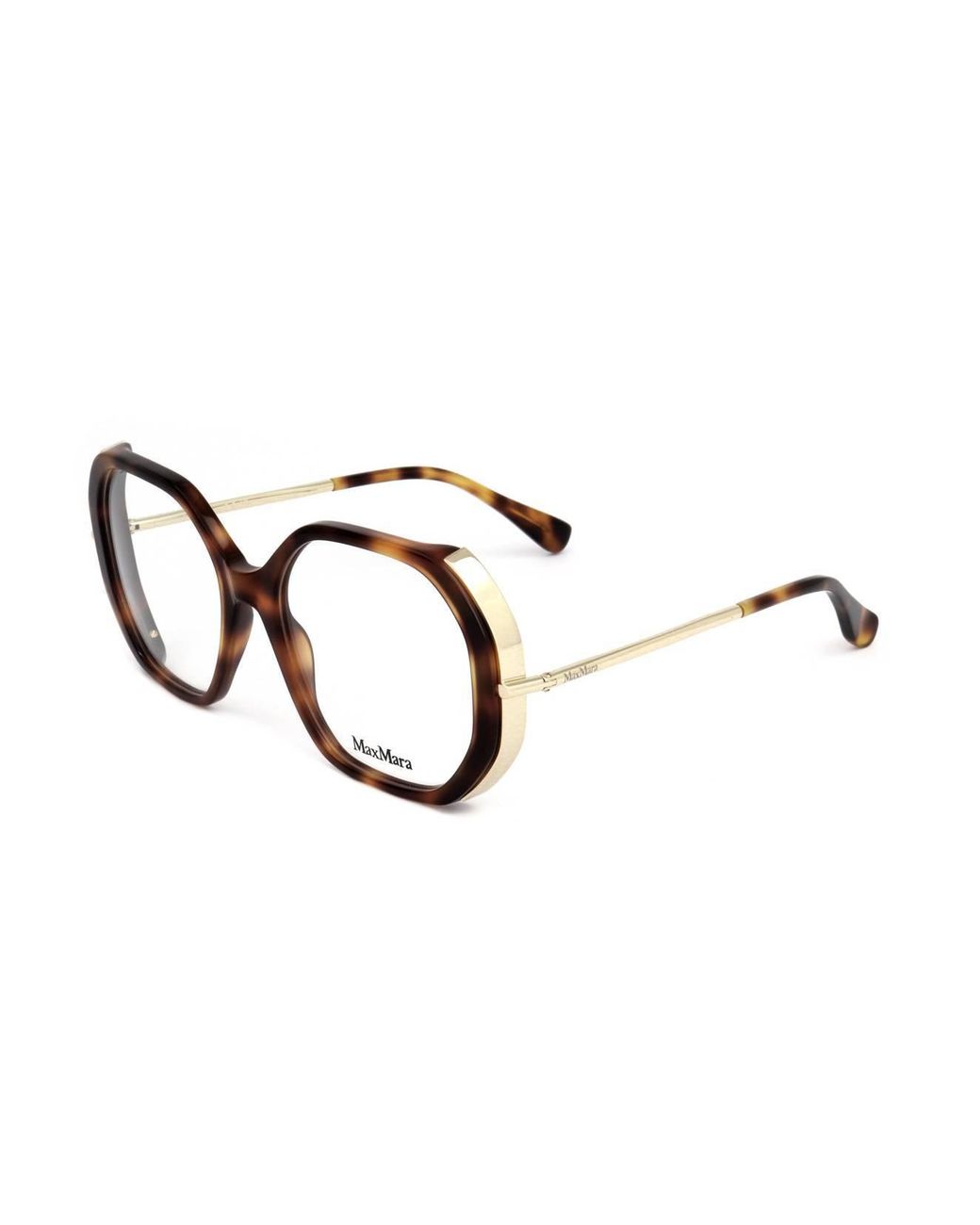 Max Mara Multicolor Geometric Frame Glasses