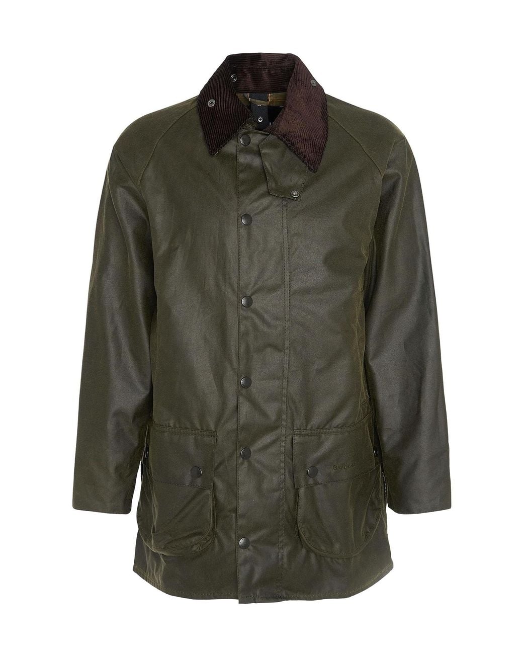 Barbour Green Beaufort Wax Jacket for men