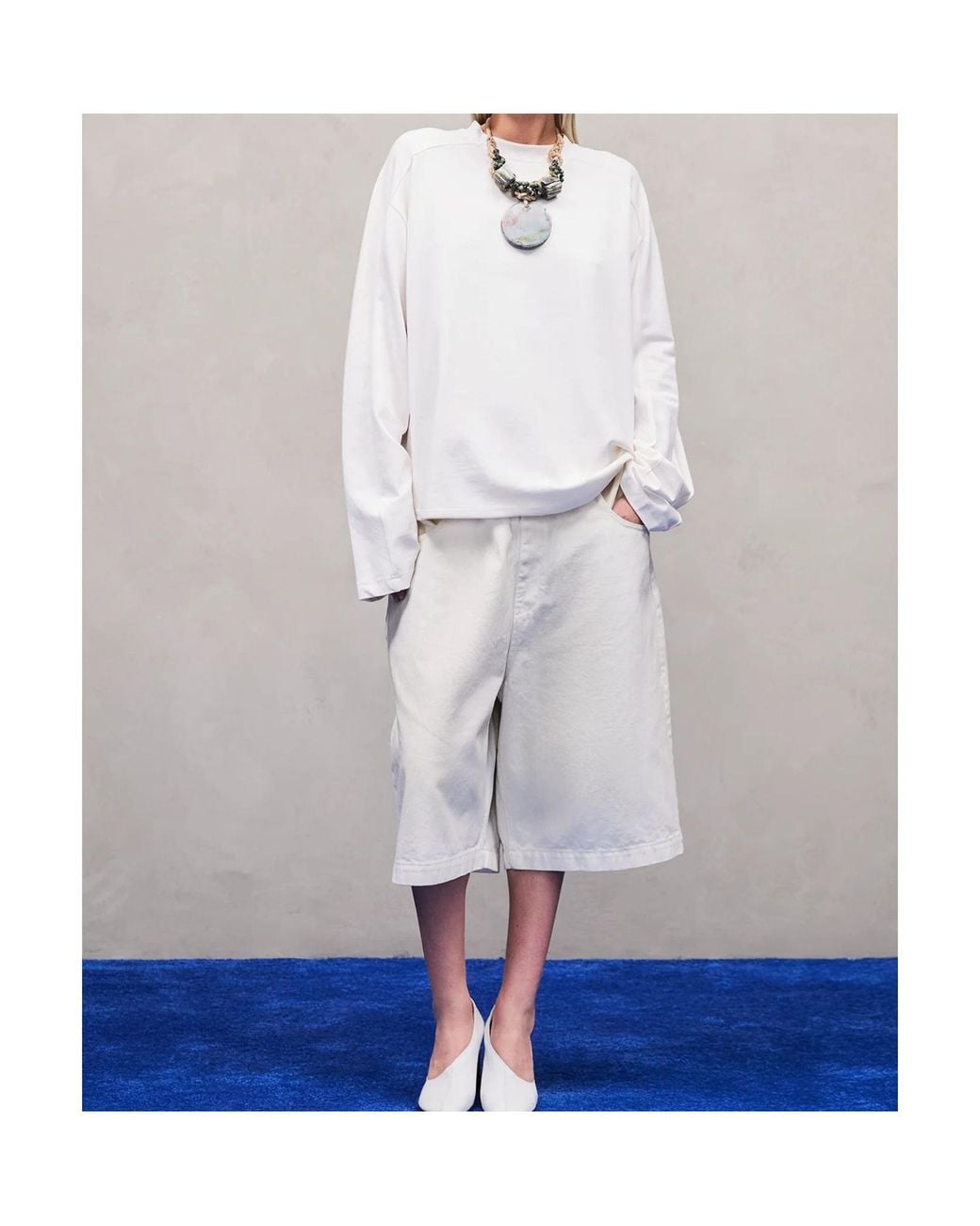 Entire studios White Heavy Long-Sleeve Top for men