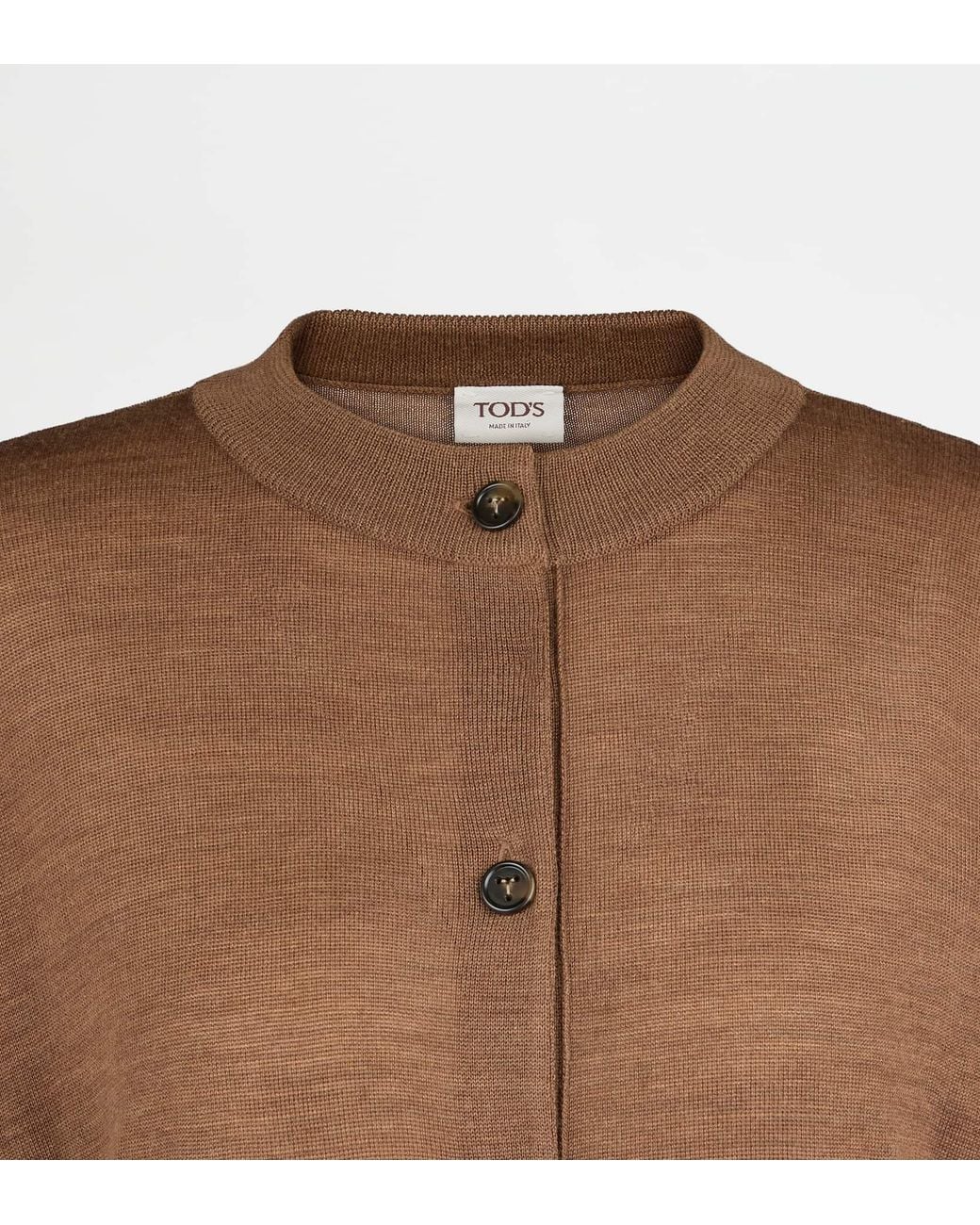 Tod's Brown Button Cardigan