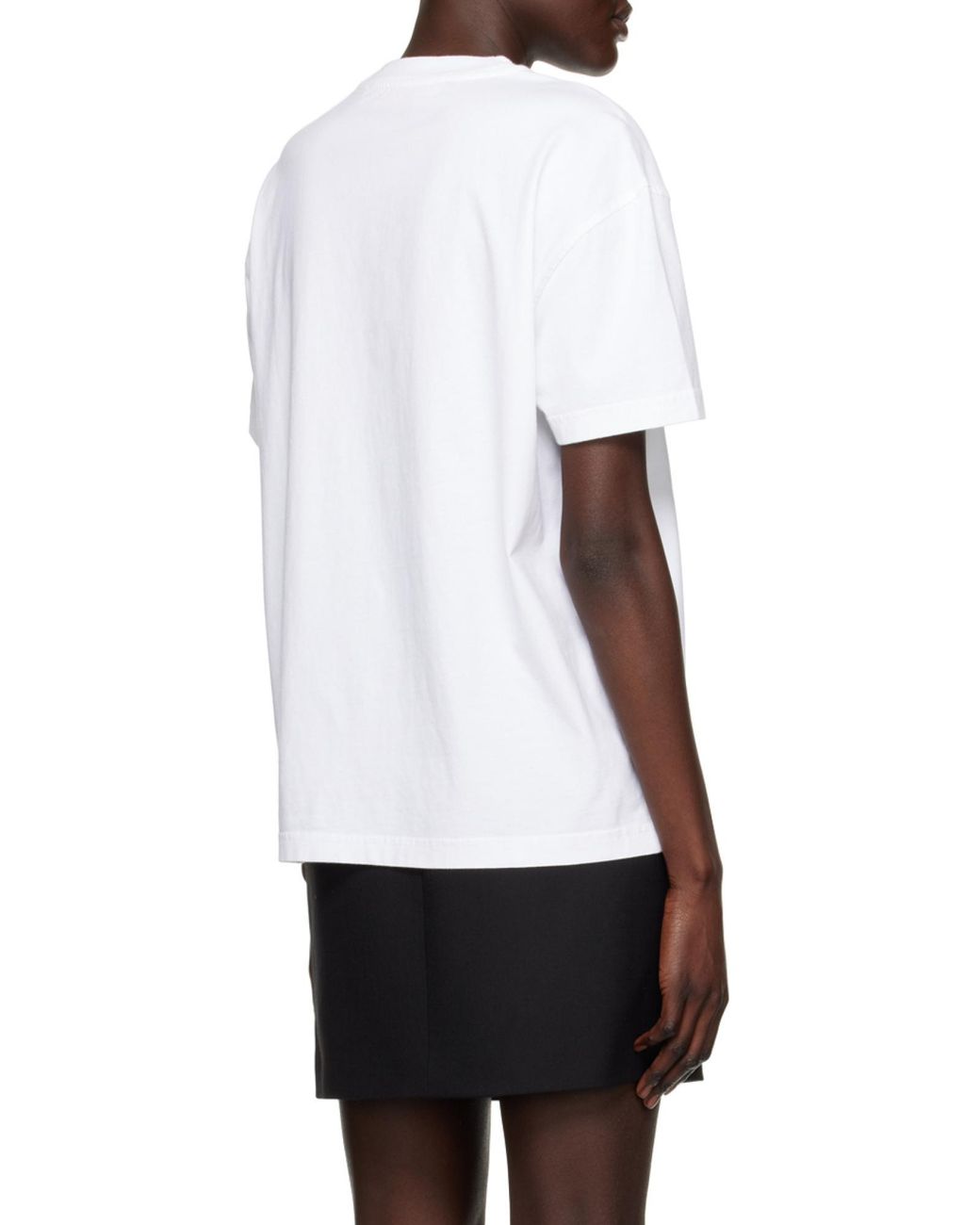 Off-White c/o Virgil Abloh White Logo Print T-Shirt