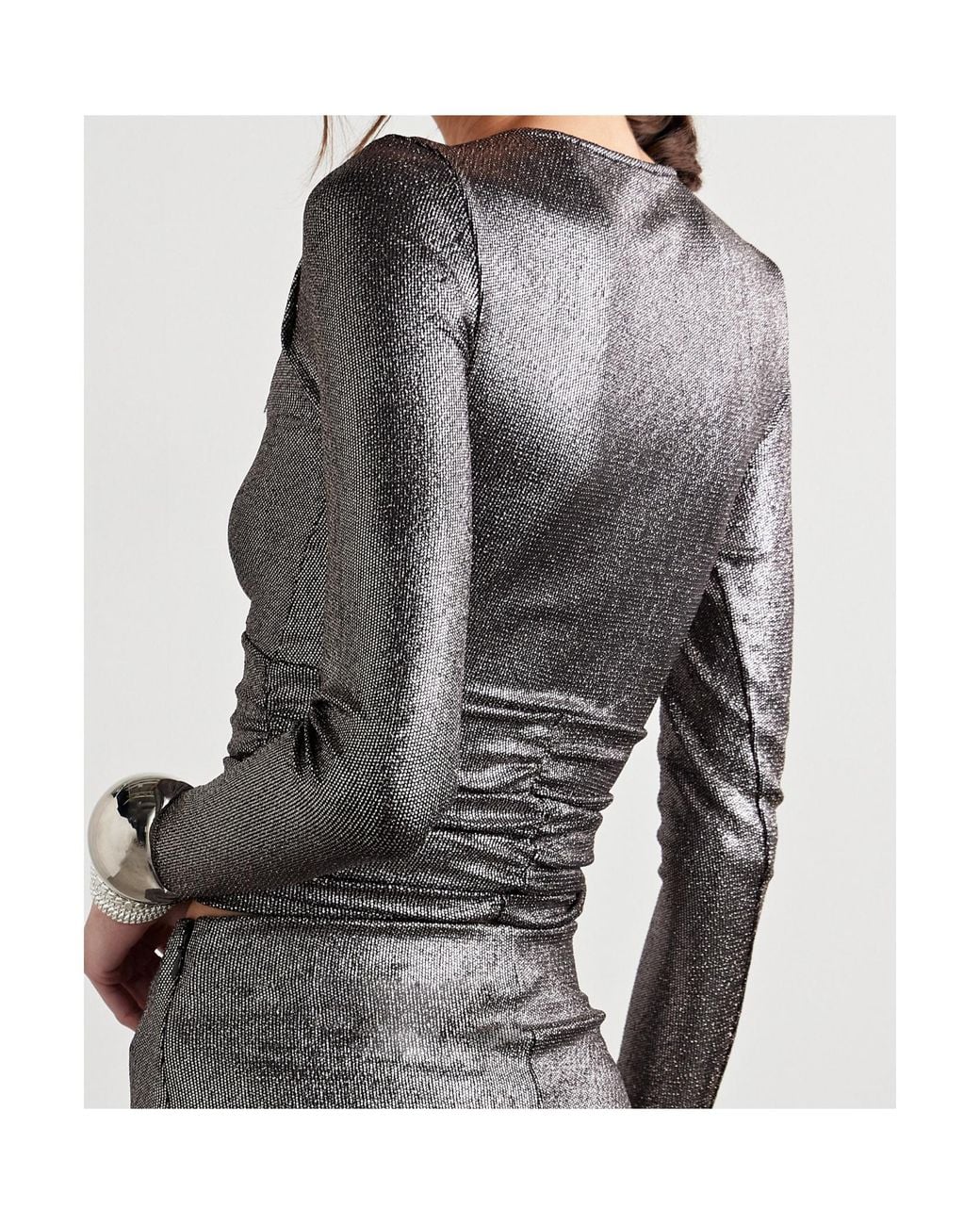 Isabel Marant Black Buffy Top