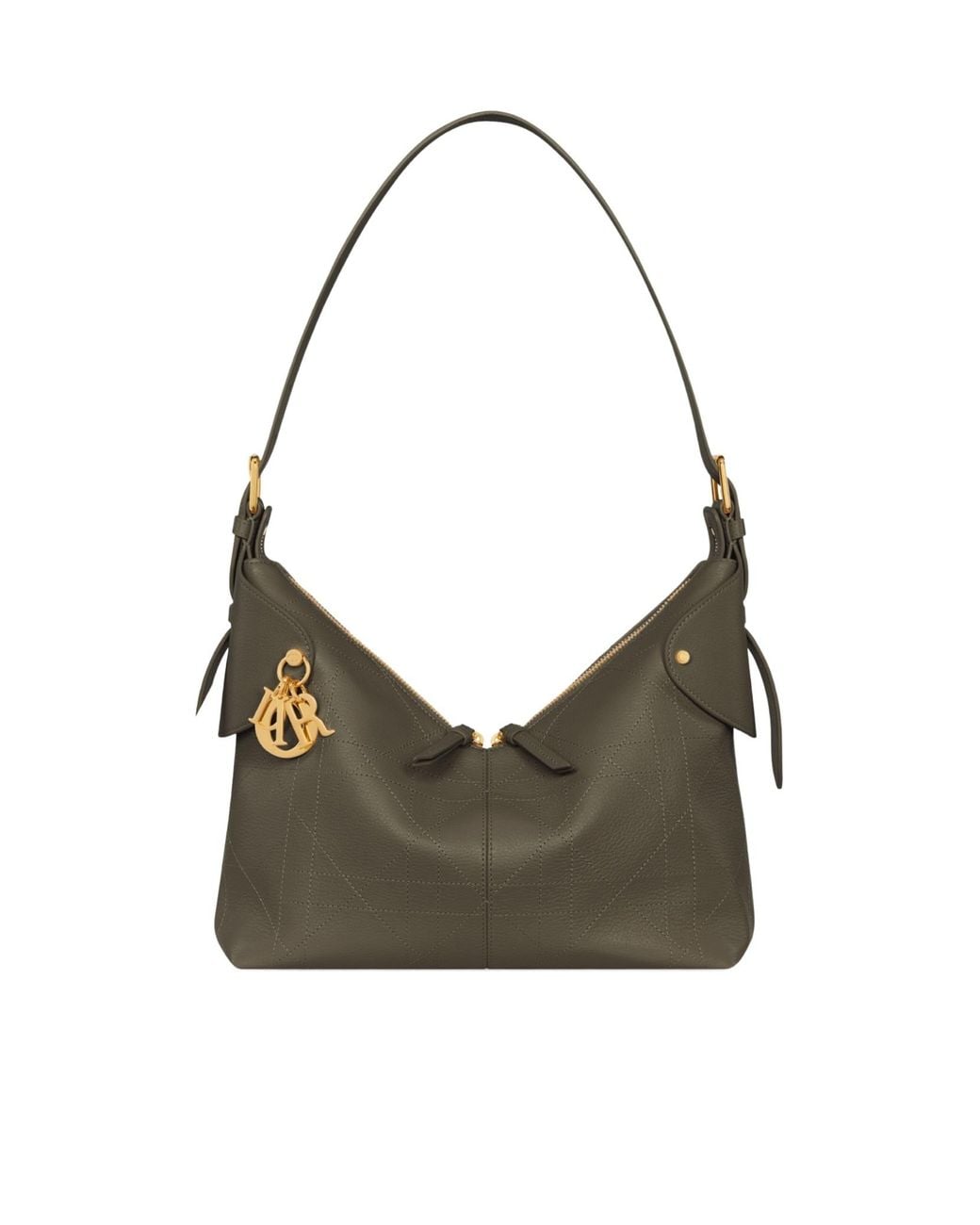 Dior Gray Medium Voyage Bag
