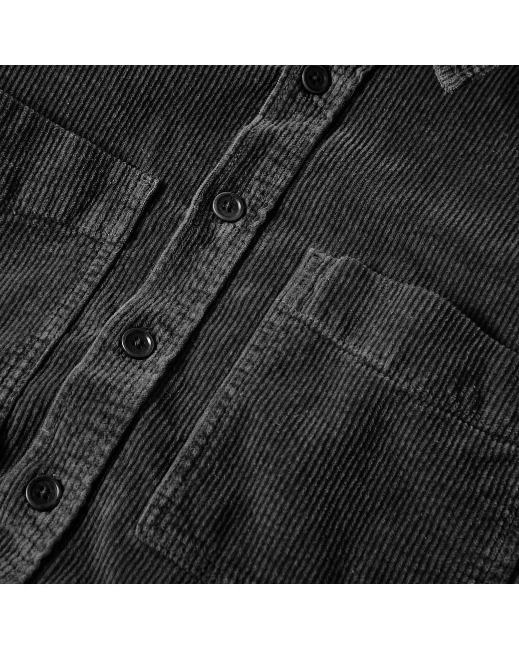 Paul Smith Black Corduroy Coat for men