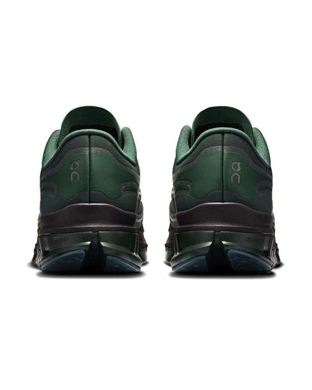 On Shoes Green Cloudflow 5 Ad Running Shoes for men