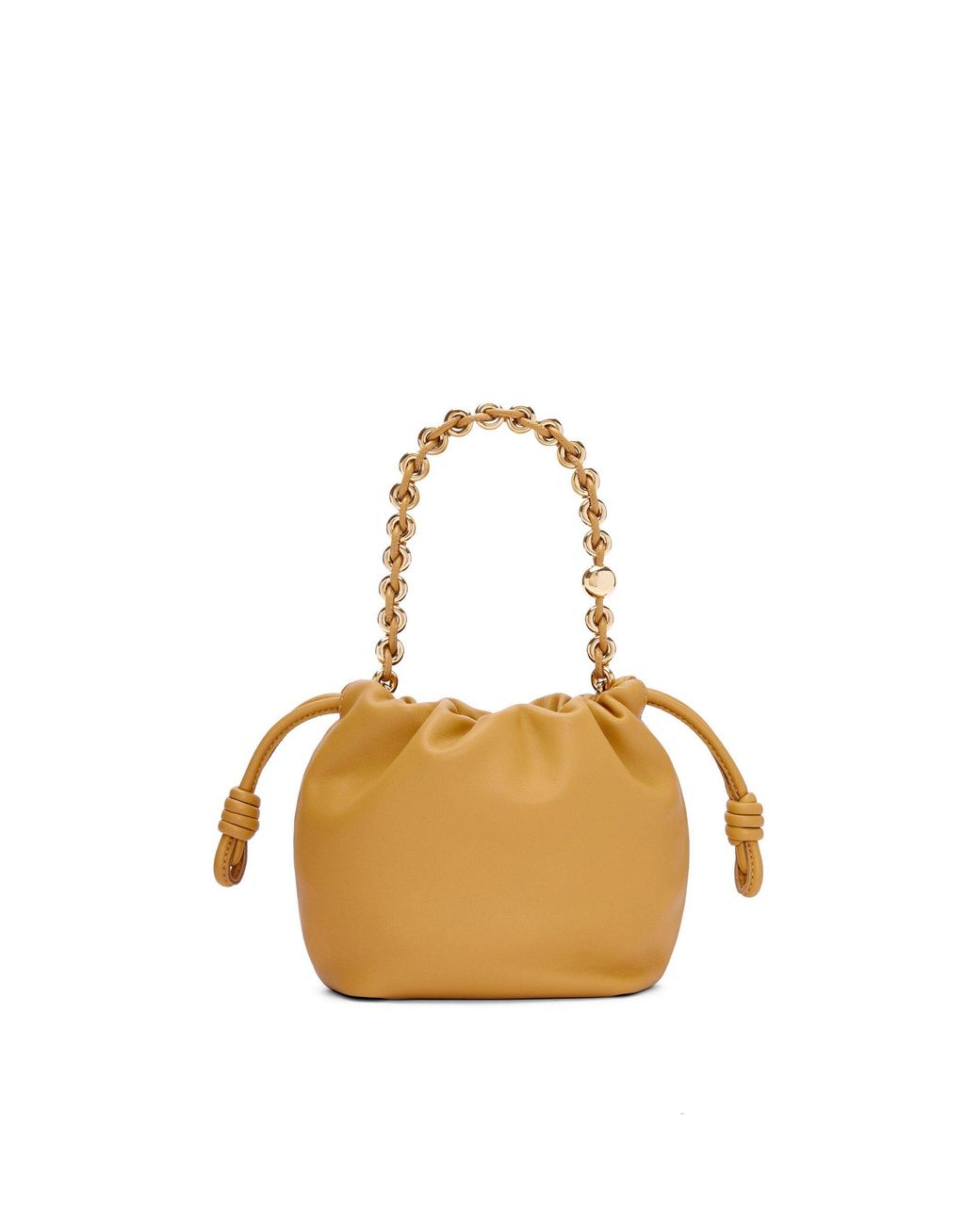 Loewe Metallic Flamenco Drawstring Mini Shoulder Bag