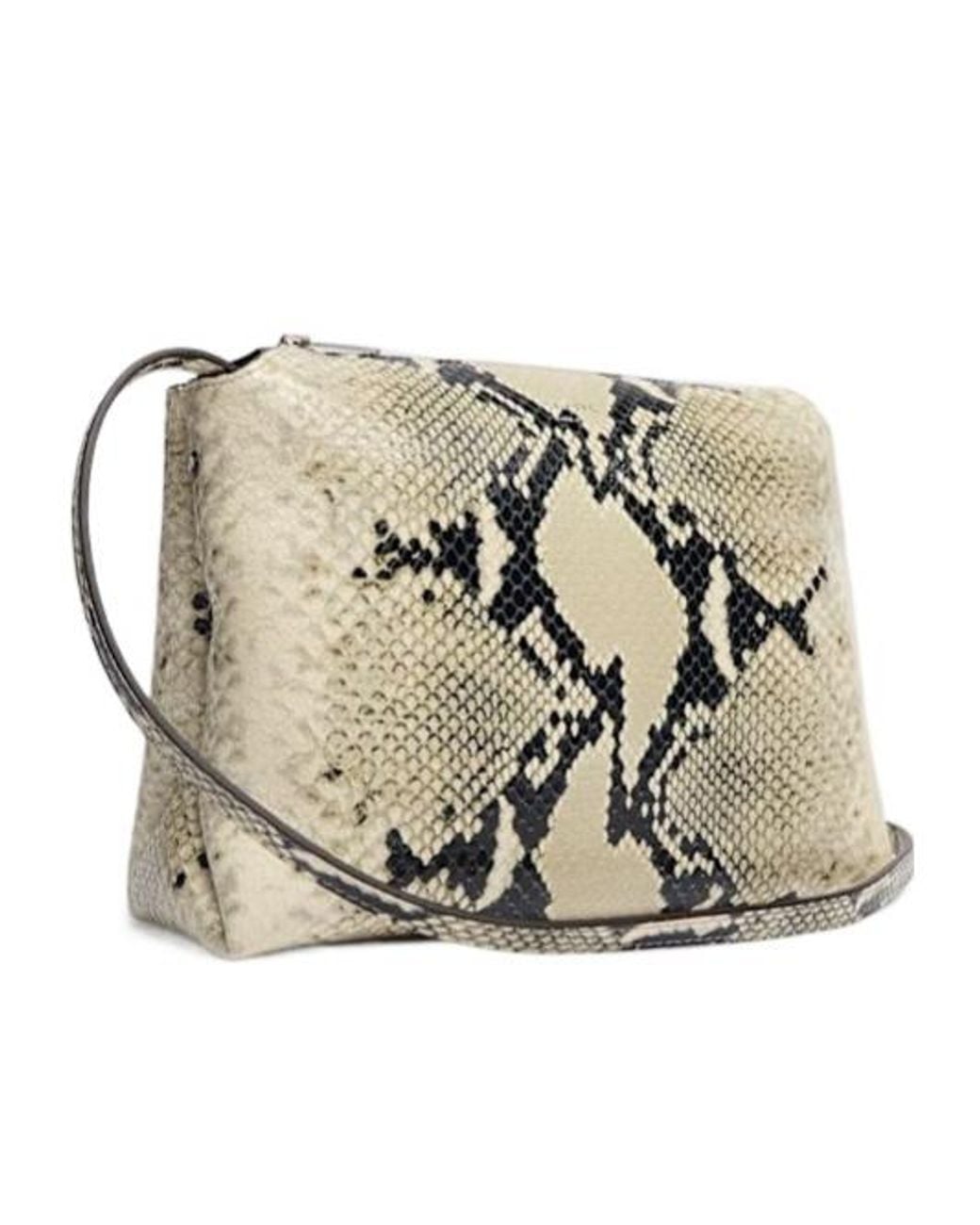 Khaite Metallic Shoulder Bag With Strap