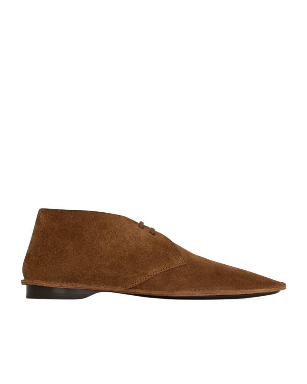 Saint Laurent Brown Valentin Boots for men