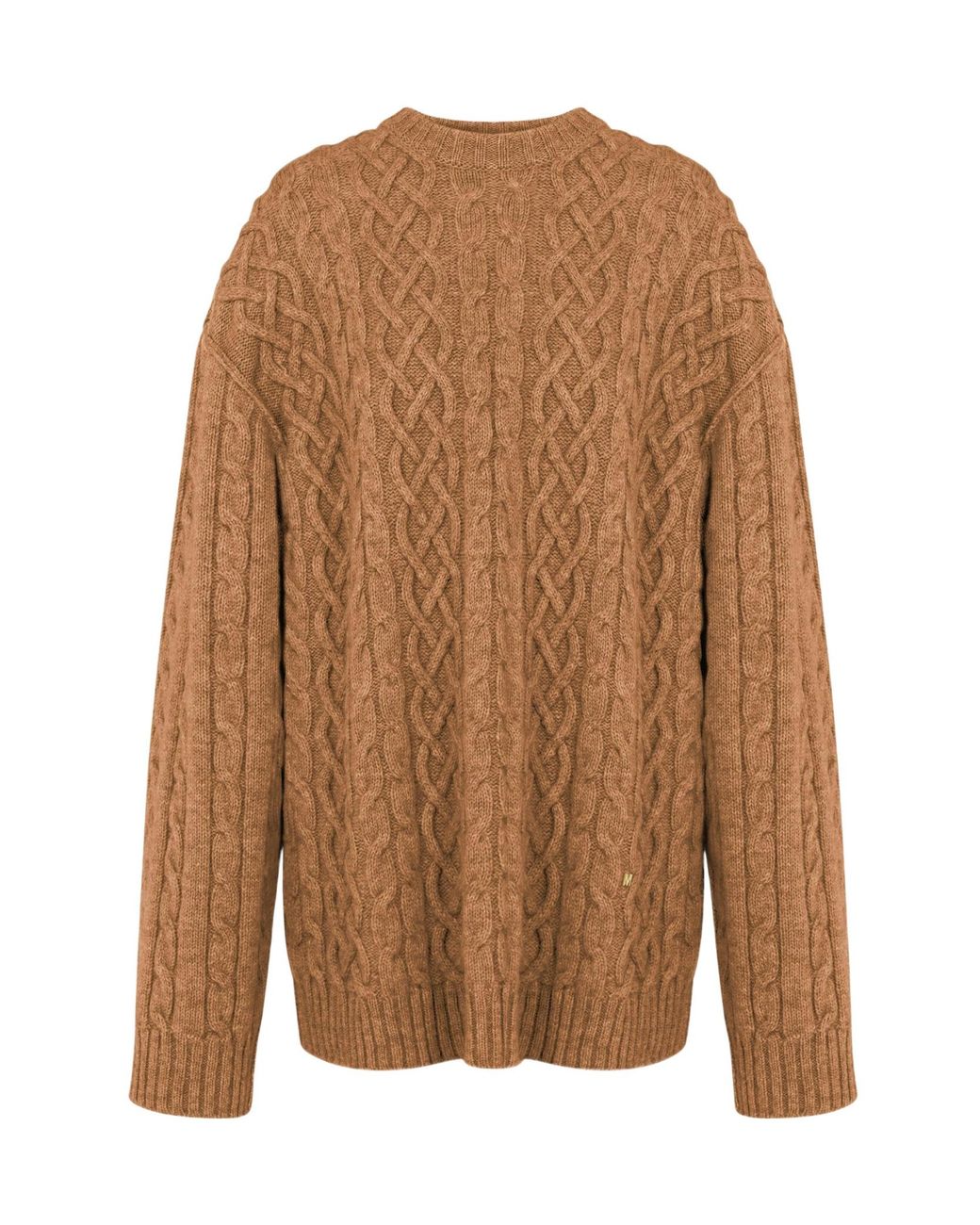 Moschino Brown Wool Pullover