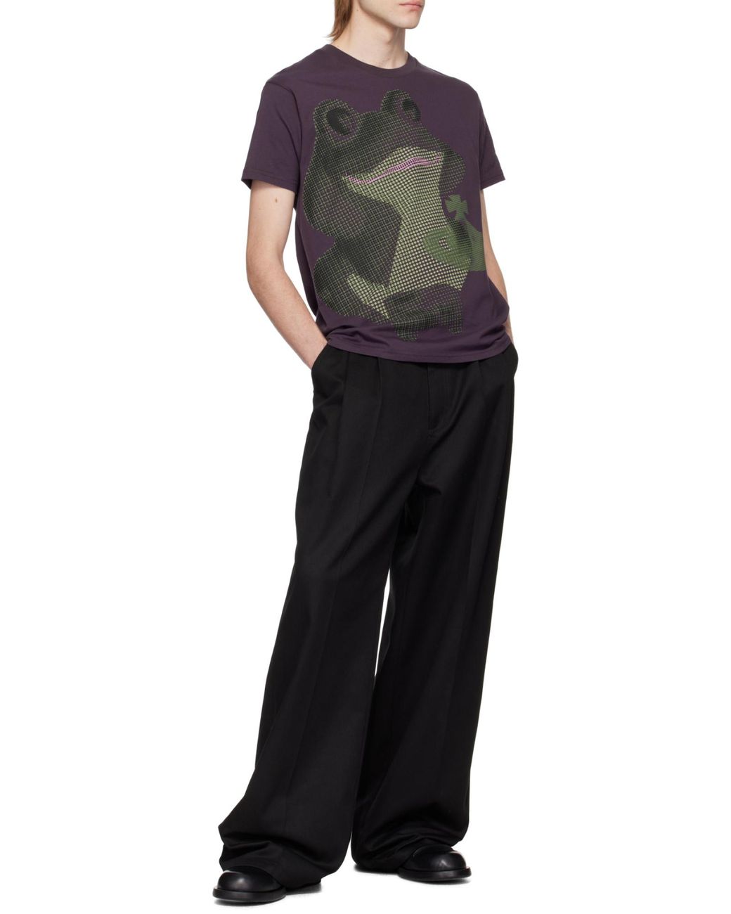 Tシャツ・カットソー Vivienne Westwood FW25 (2H01000P J0009K410) Vivienne Westwood Graphic-Print T-Shirt in Gray for Men | Lyst
