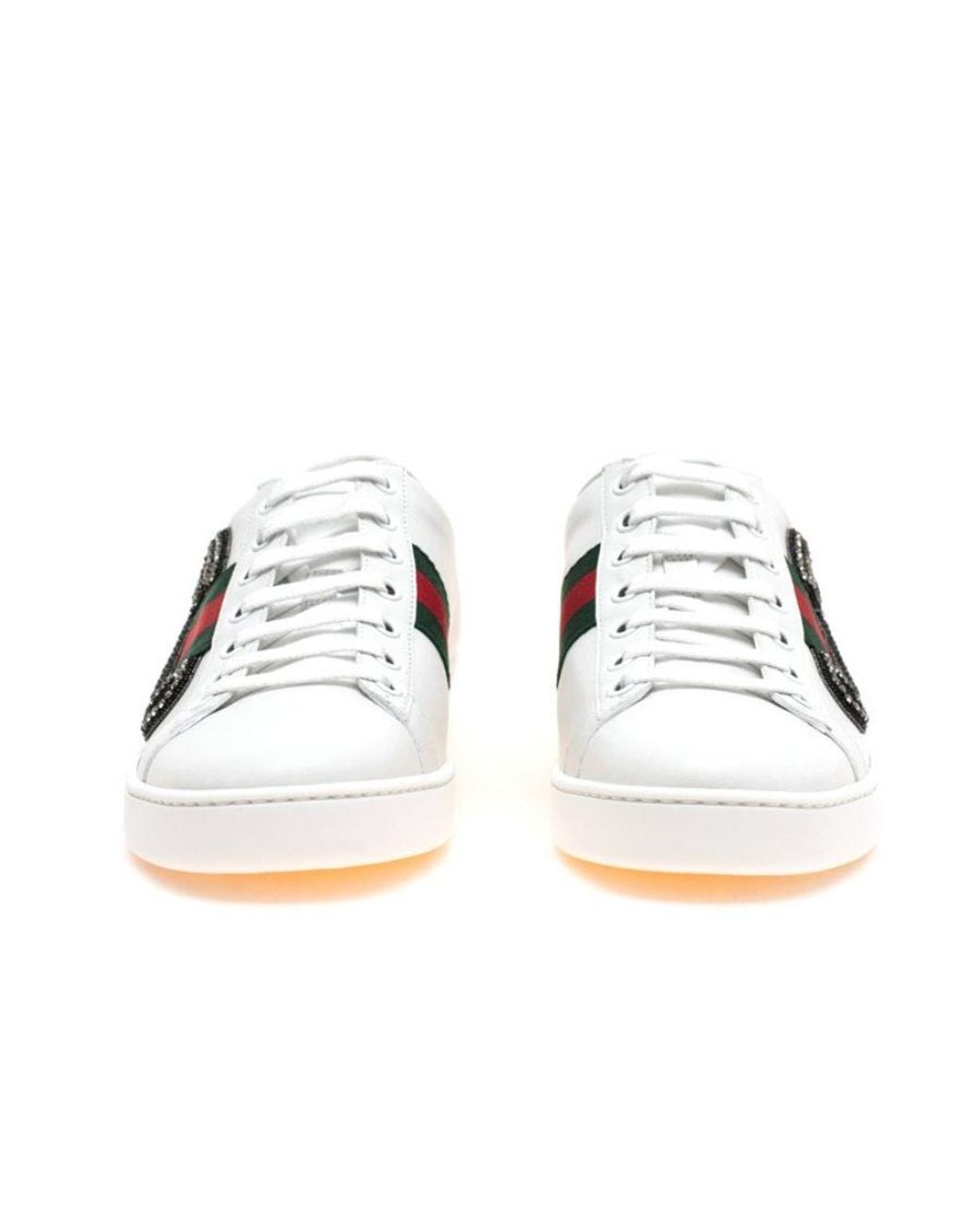 Gucci White Safety Pin Casual Sports Shoes