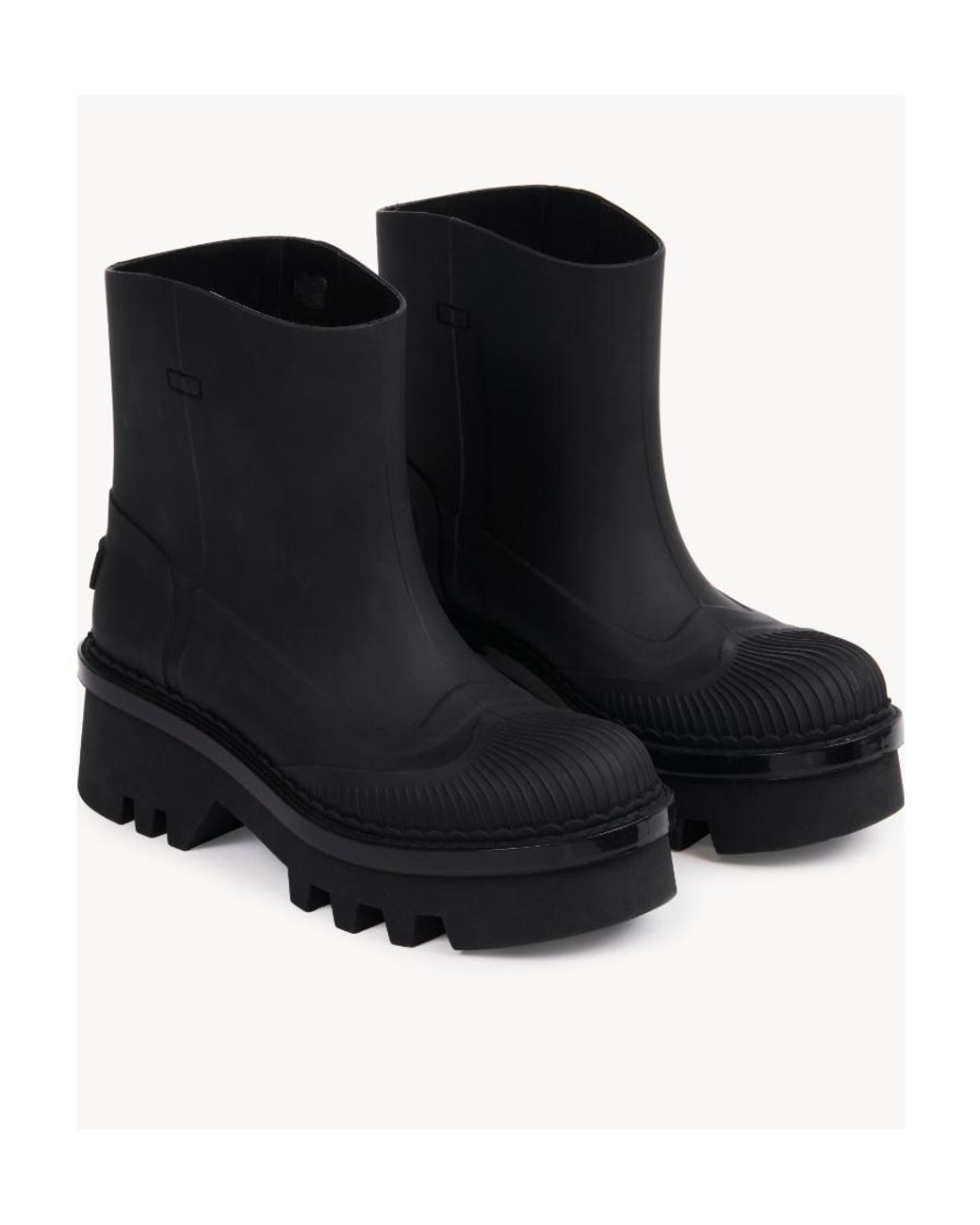 Chloé Black Chloé Raina Rain Boots
