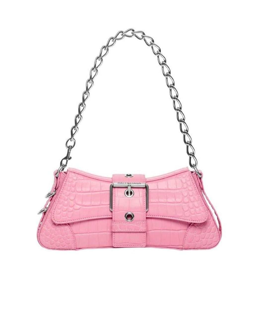 Balenciaga Pink Lindsay Small Shoulder Bag