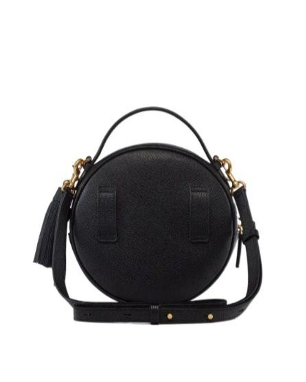 MCM Black Pina Studded Shoulder Bag