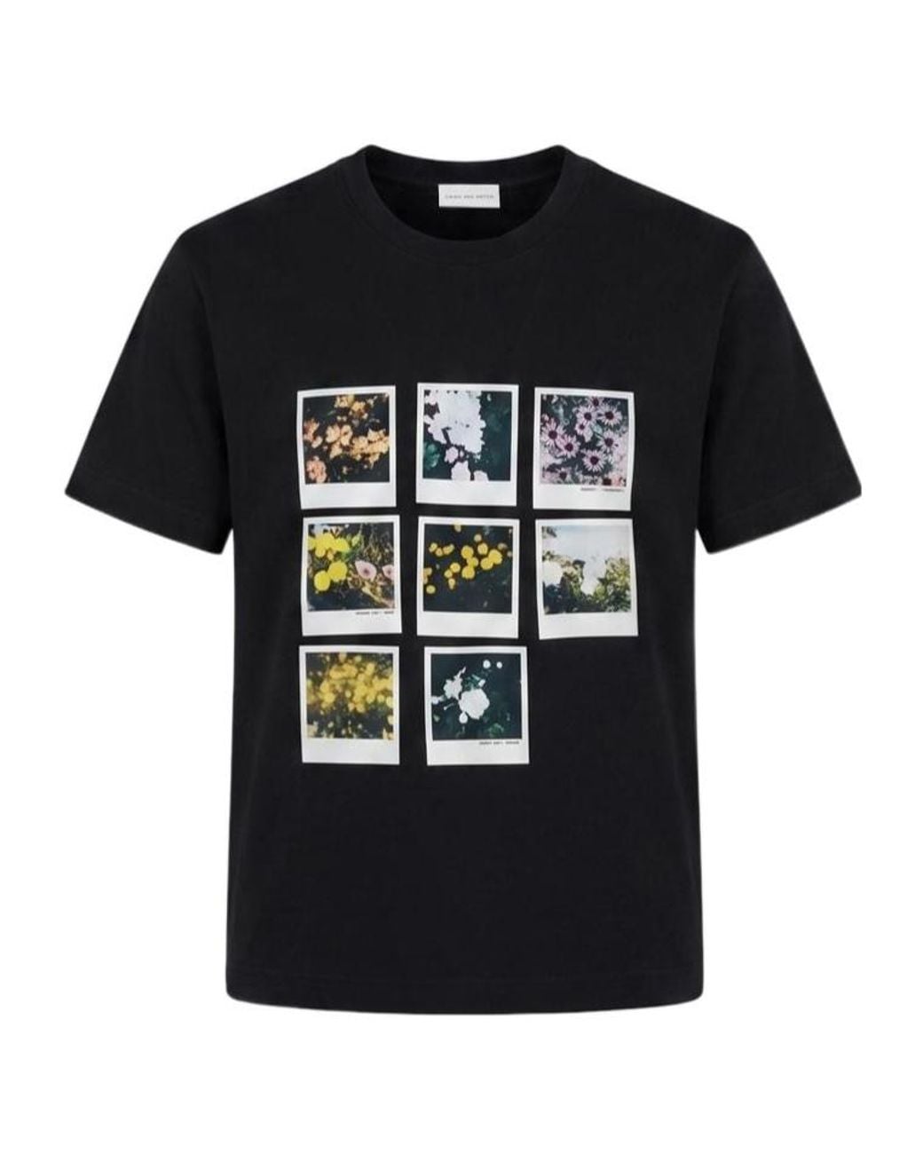 Dries Van Noten Black Short-Sleeved T-Shirt for men