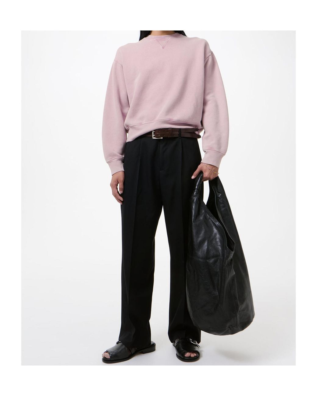 Our Legacy Pink Base Gentlemens Crewneck Sweatshirt for men