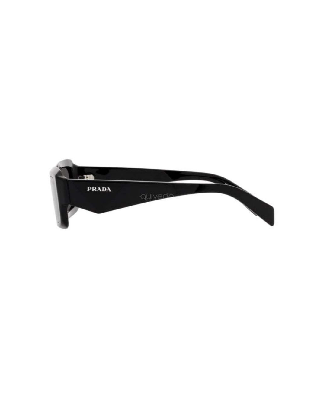 Prada White Eyewear Rectangular Frame Sunglasses for men