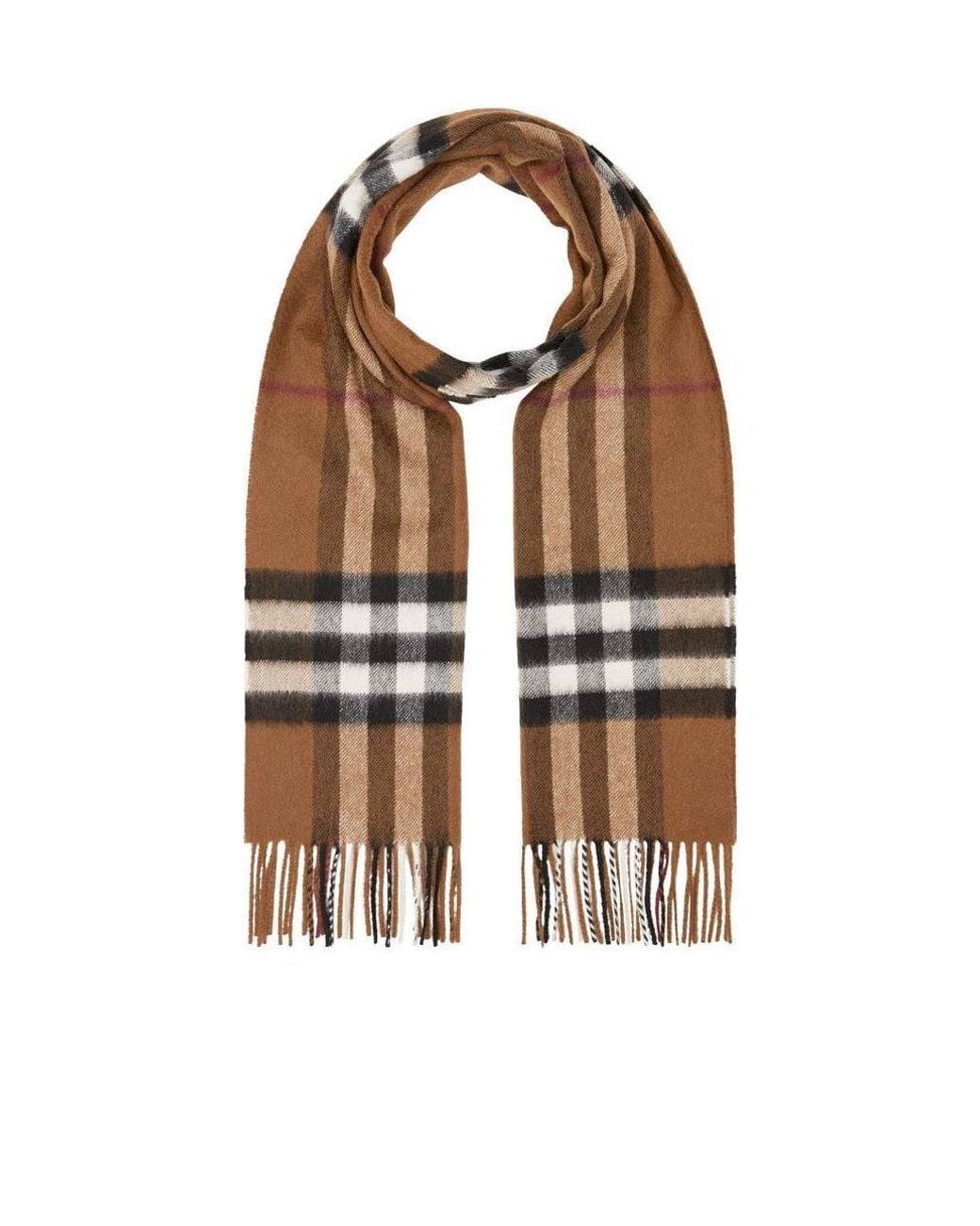 Burberry Brown The Classic Checked Scarf for men
