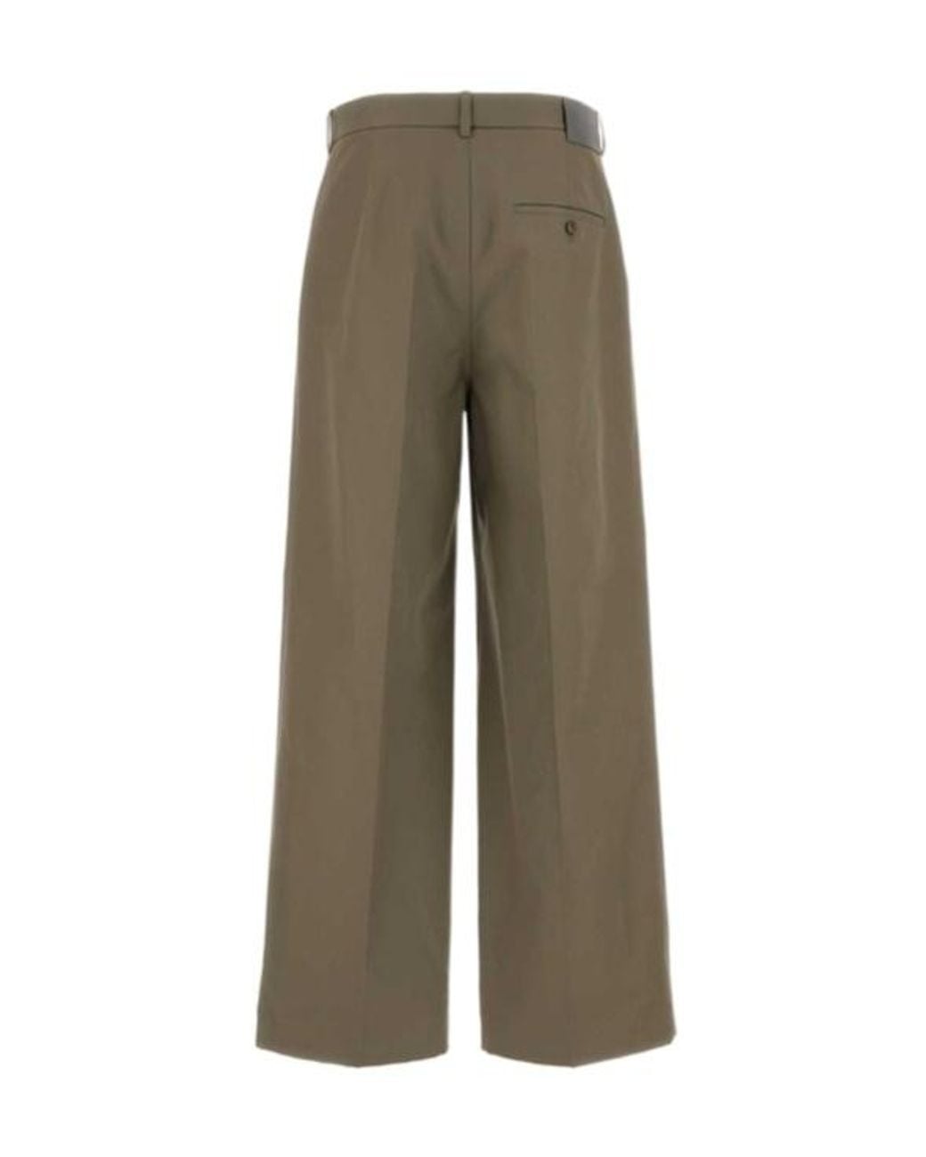 Balenciaga Gray Wide-Leg Chino Pants for men