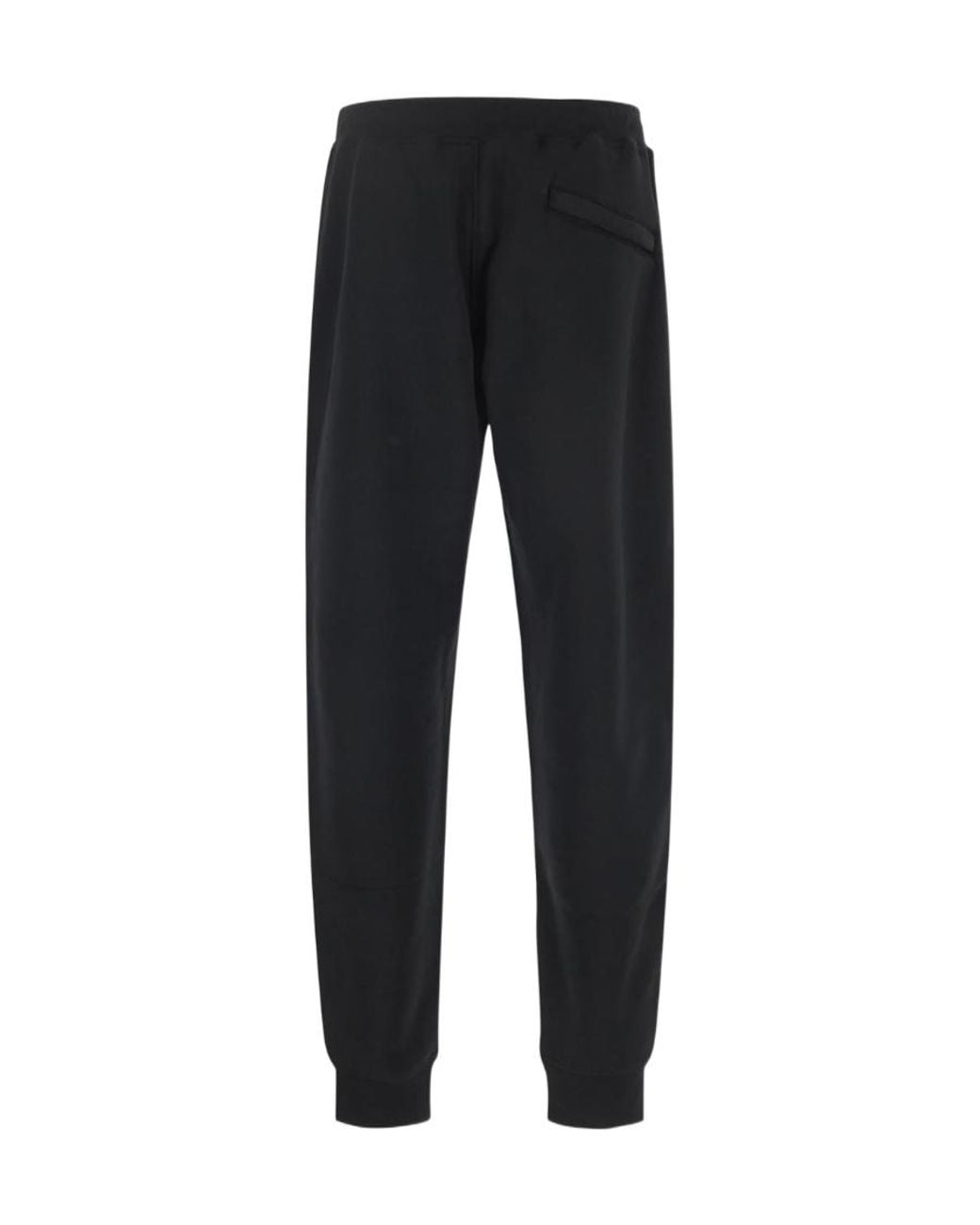 Stone Island Black Logo-Print Track Pants for men