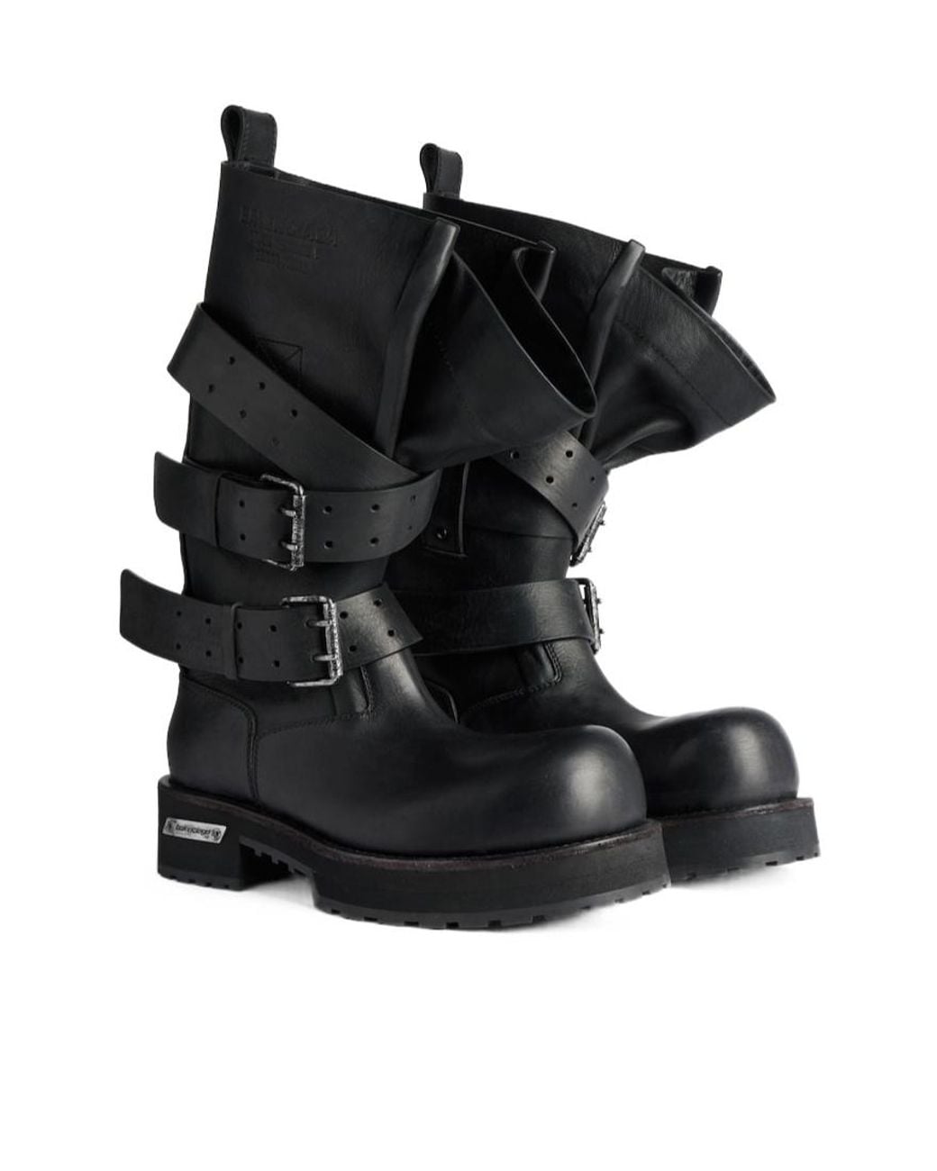 Balenciaga Black Venom High Boots for men