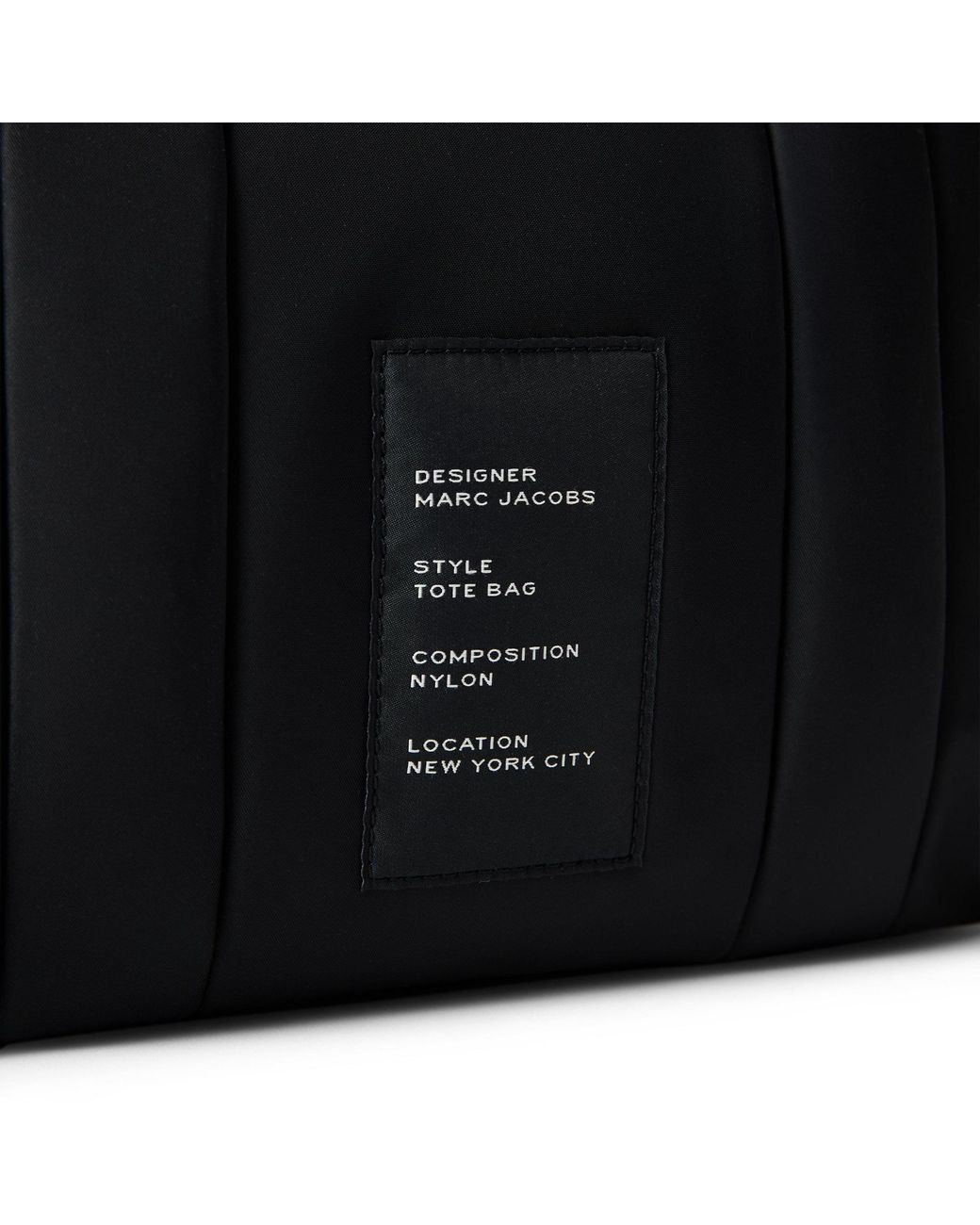 Marc Jacobs White Embossedletter Bag