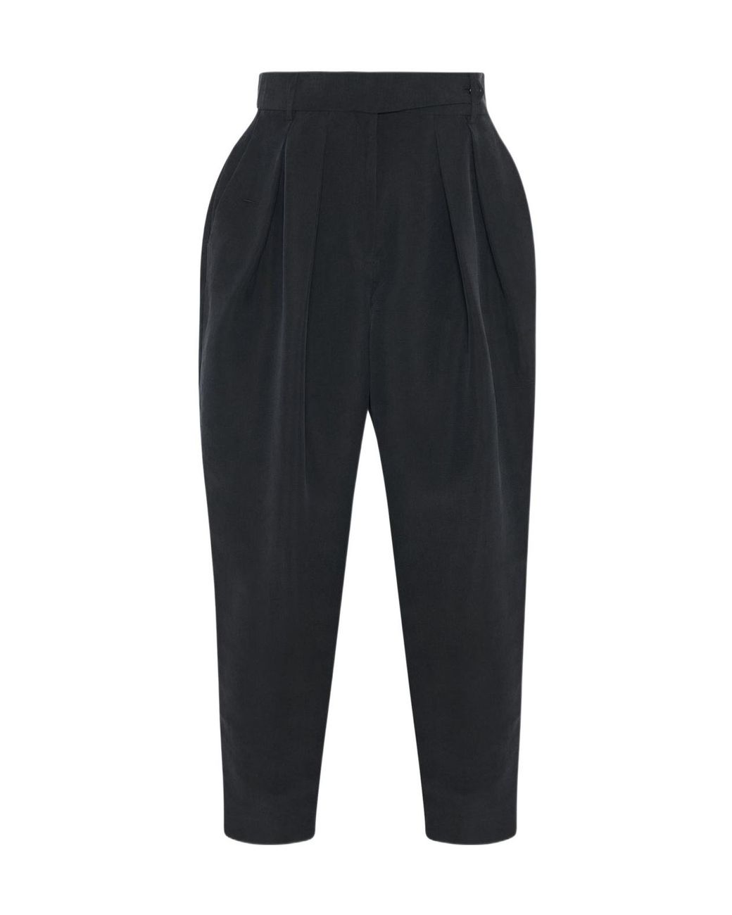 The Row Blue Pleated Trousers