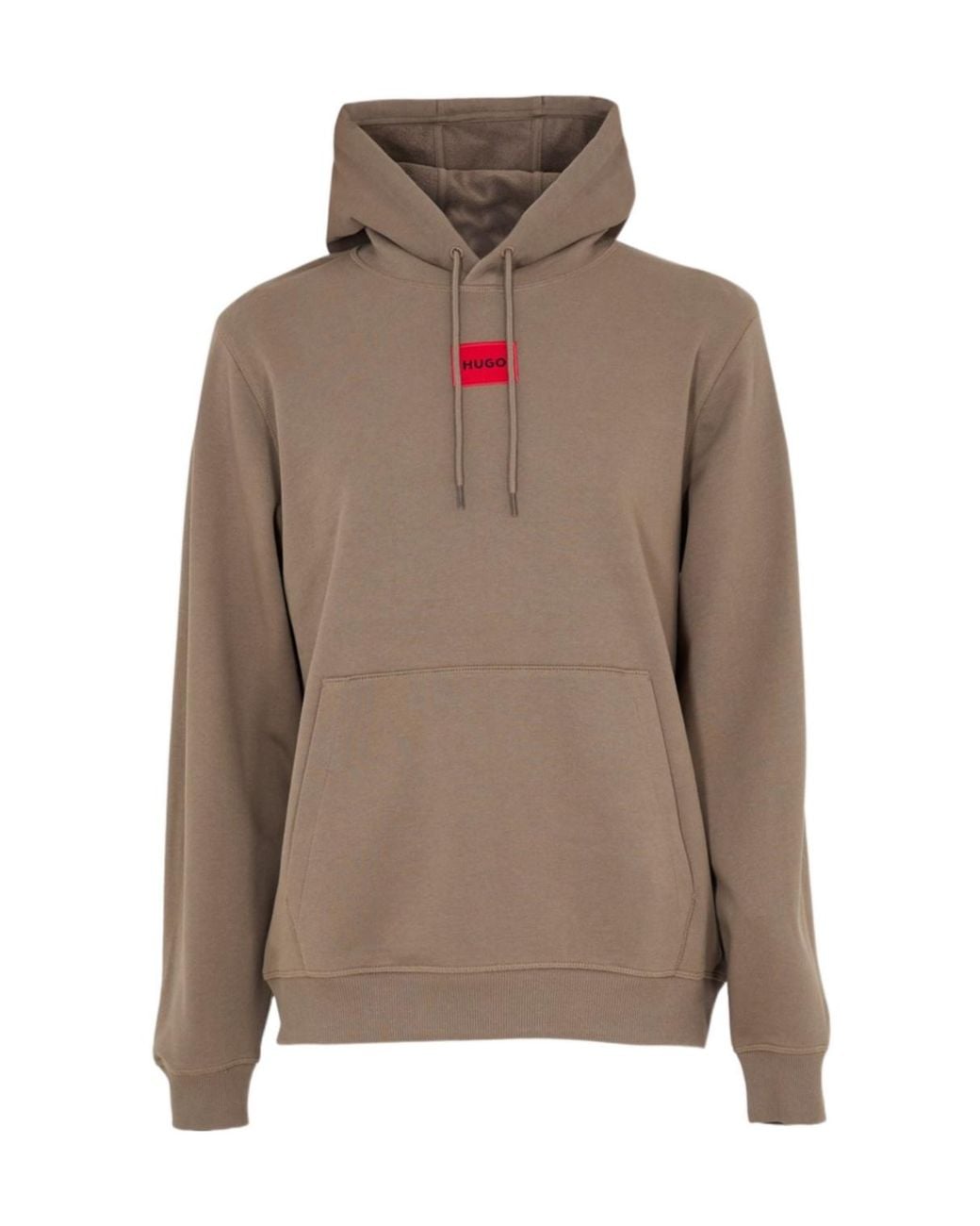 Boss Brown Over-The-Head Hoodie for men