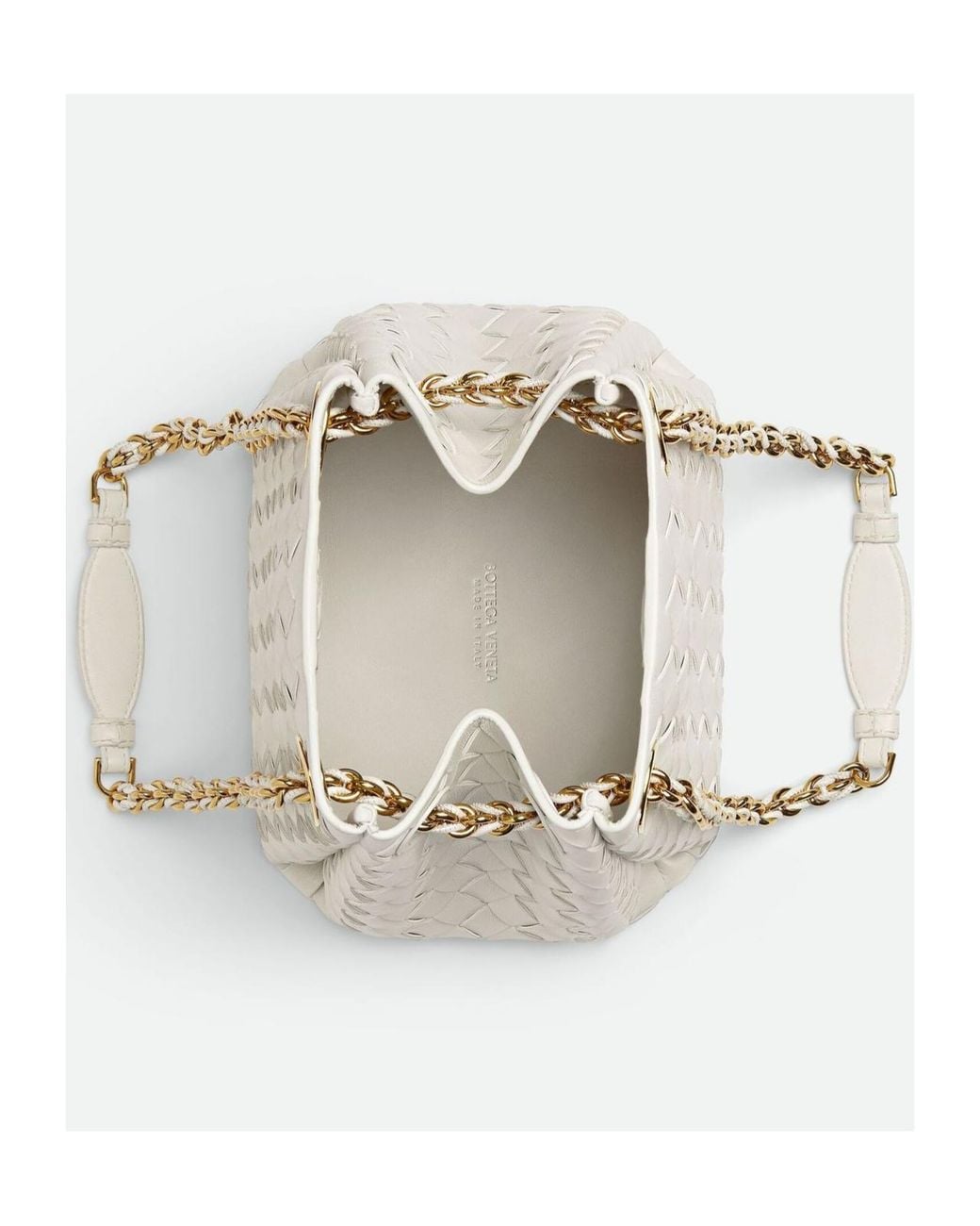 Bottega Veneta Natural Leather Parachute Shoulder Bag