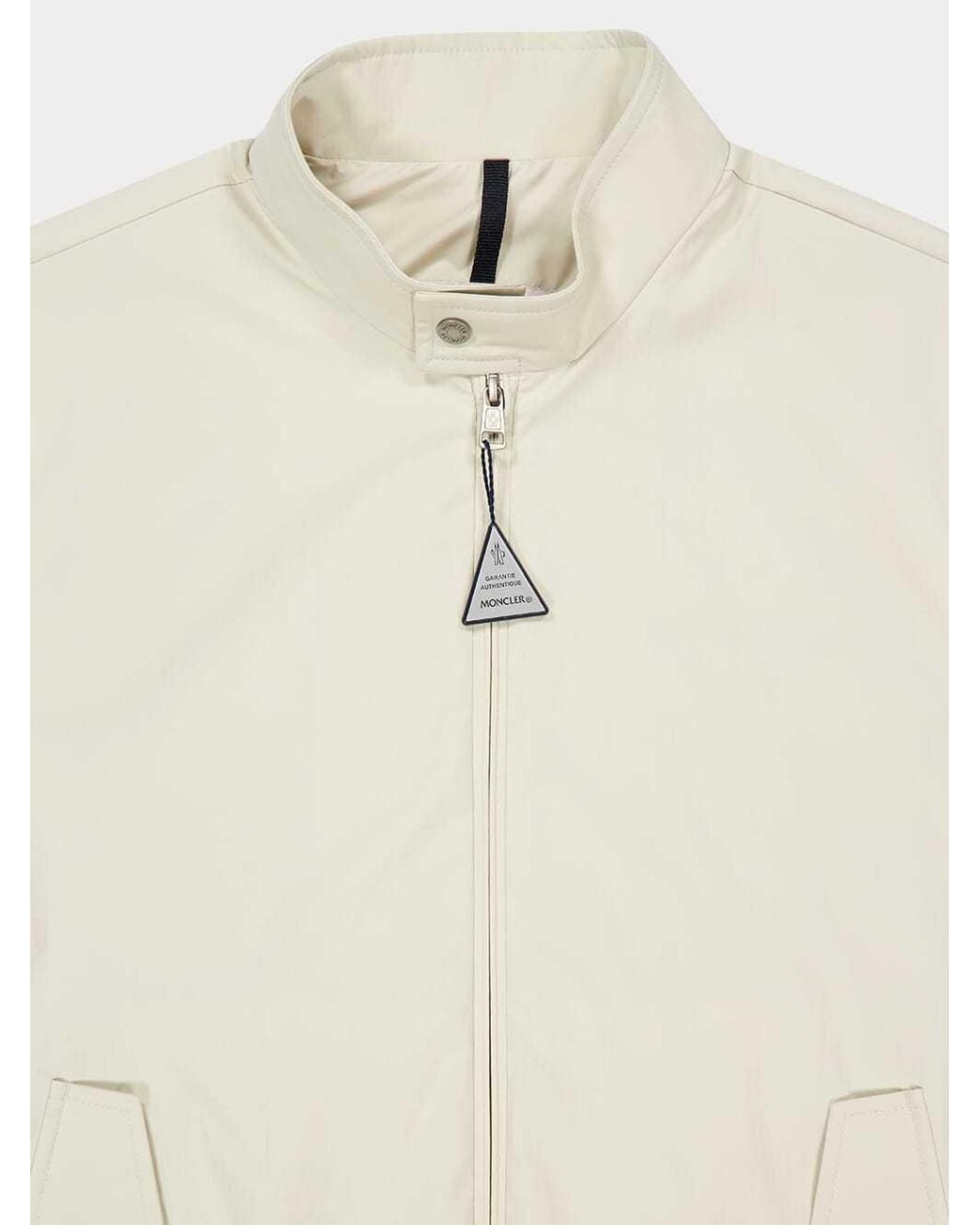 Moncler Natural Typeray Zip-Up Jacket for men