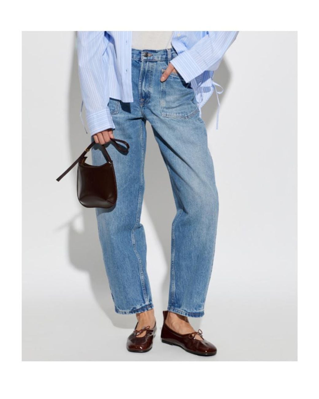 Samsøe & Samsøe Blue Samsøe Samsøe Saveyra Straight-Leg Jeans
