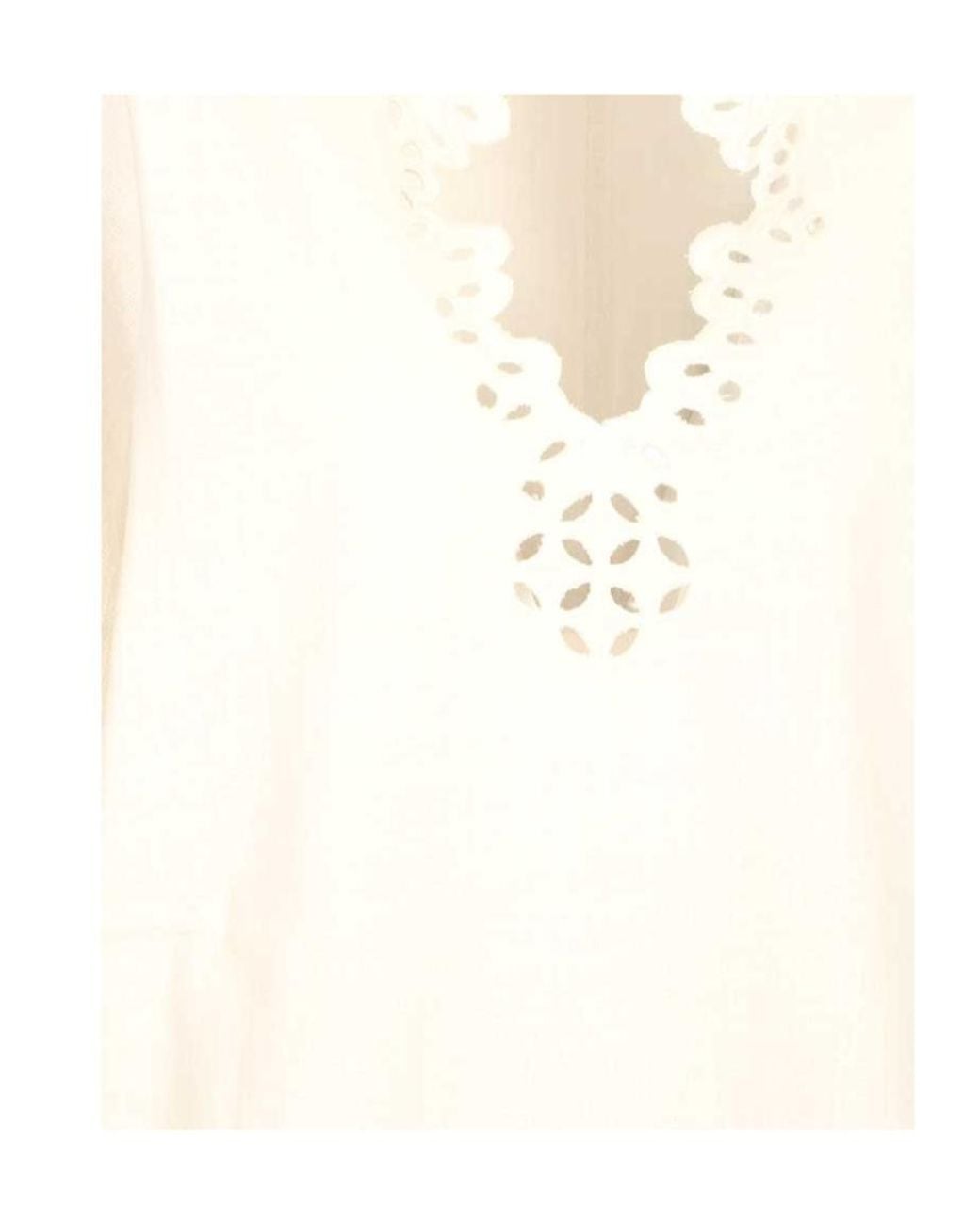 Isabel Marant White Isabel Marant Étoile Sherazade Broderie Top