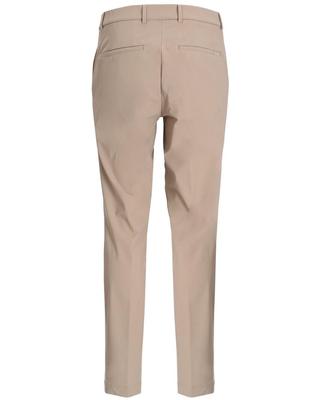 Boss Natural Pressed-Crease Chinos for men
