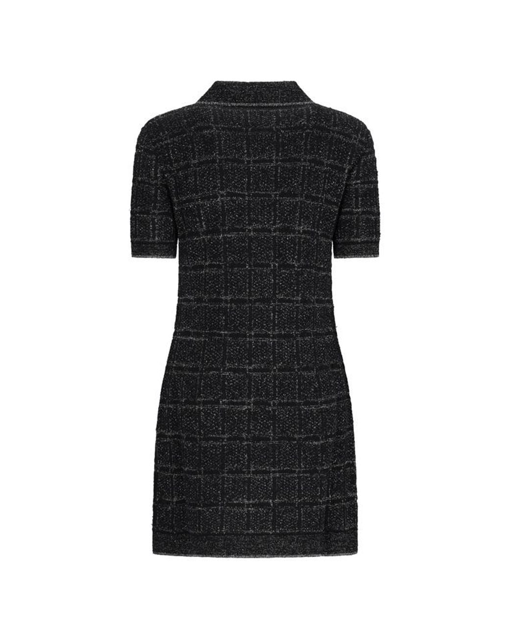 Gucci Black And Thread Dress