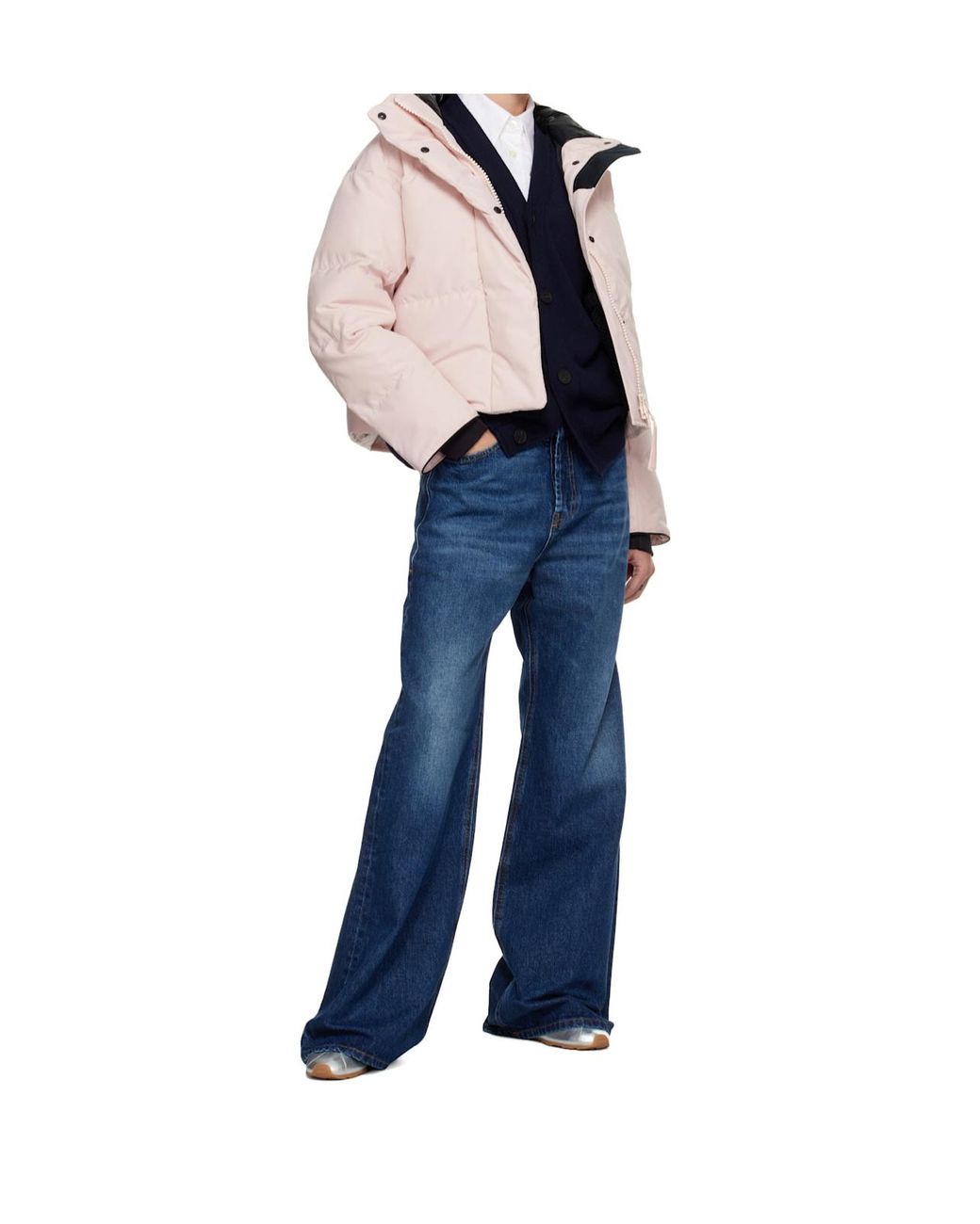 Canada Goose Pink Grandview Cropped Quilted Arctic-Tech Jacket