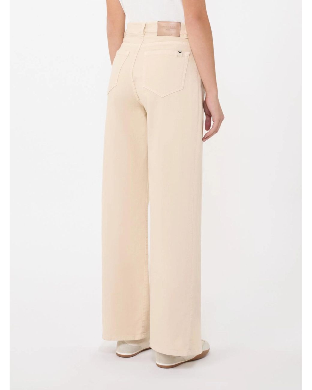Weekend by Maxmara Natural Medina Wide Leg Trousers