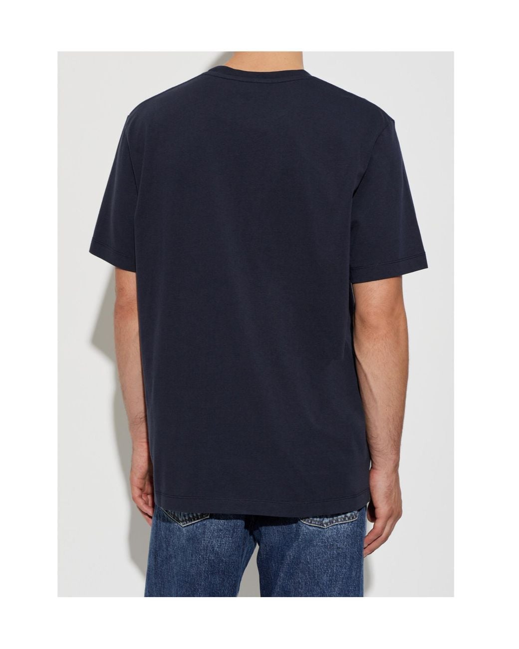 DSquared² Blue Logo Patch T-Shirt for men