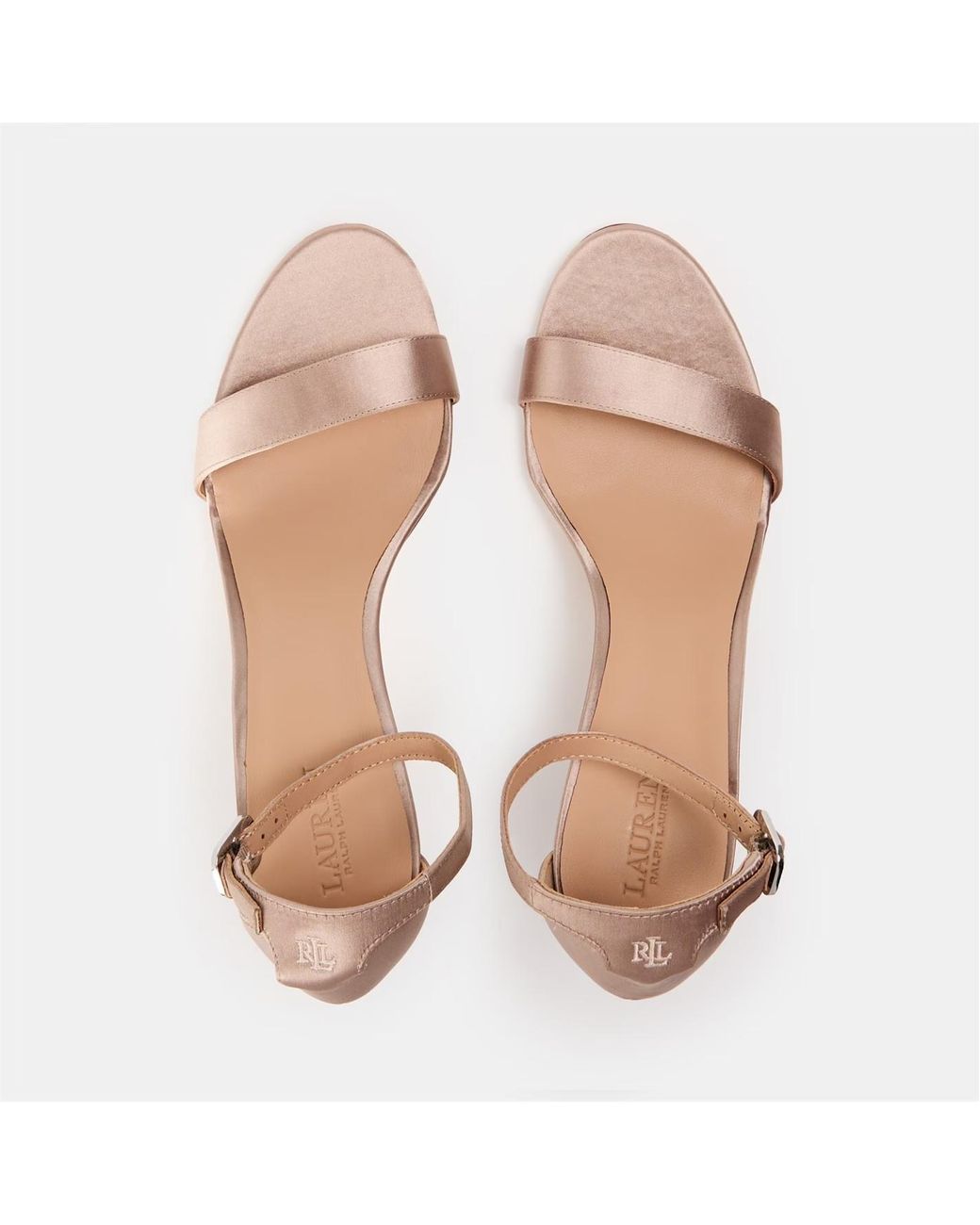 Ralph Lauren Multicolor Real Leather Allie Heeled Sandals