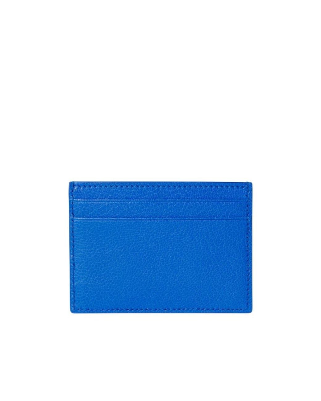 Gucci Blue Lira Card Case for men