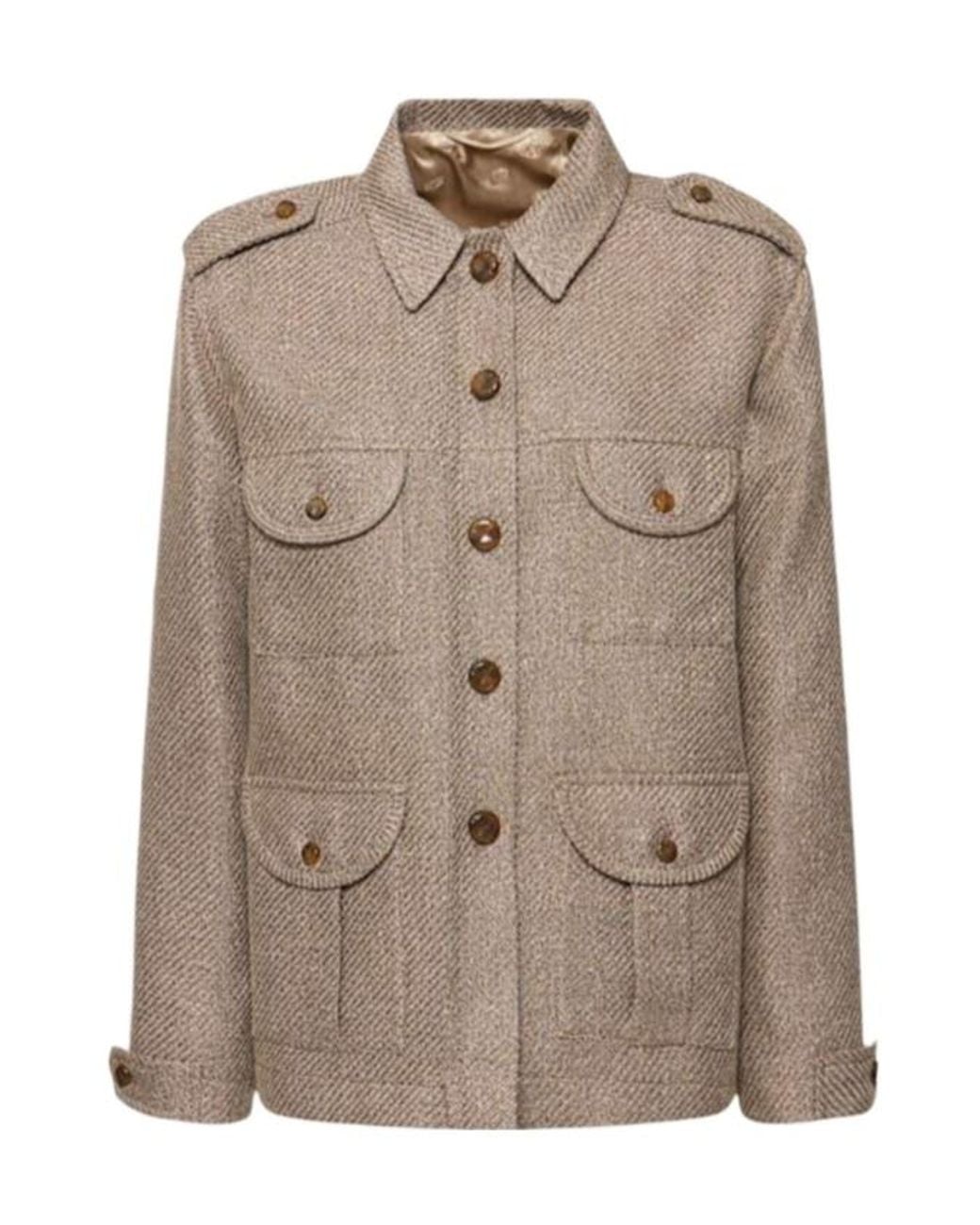 Blazé Milano Brown Single-Breasted Casual Jacket