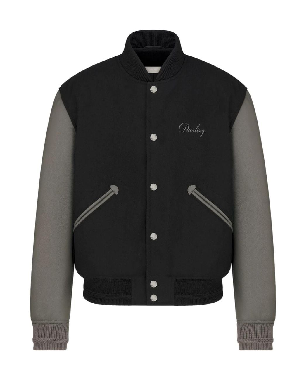 Dior Ling Varsity Jacket in Black for Men | Lyst