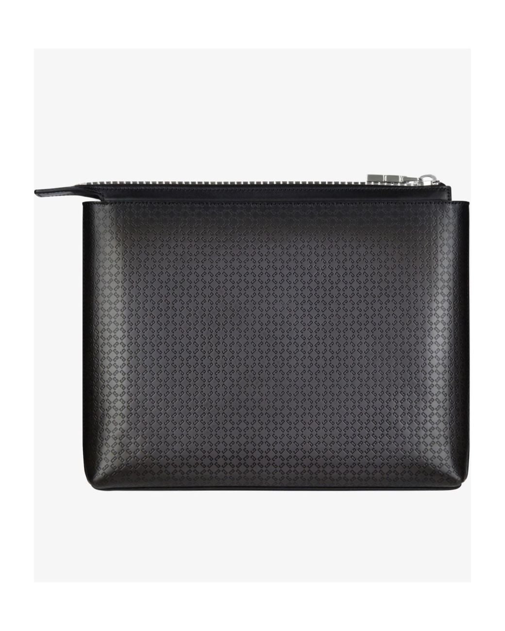 Givenchy Black Logo Detailed Zipped Travel Pouch for men