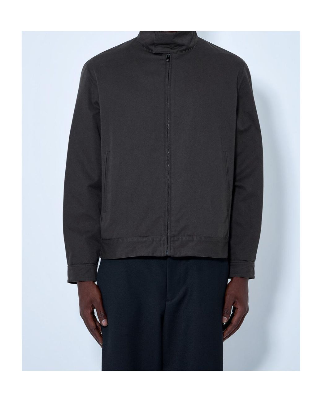 The Row Gray Long-Sleeve Jacket for men